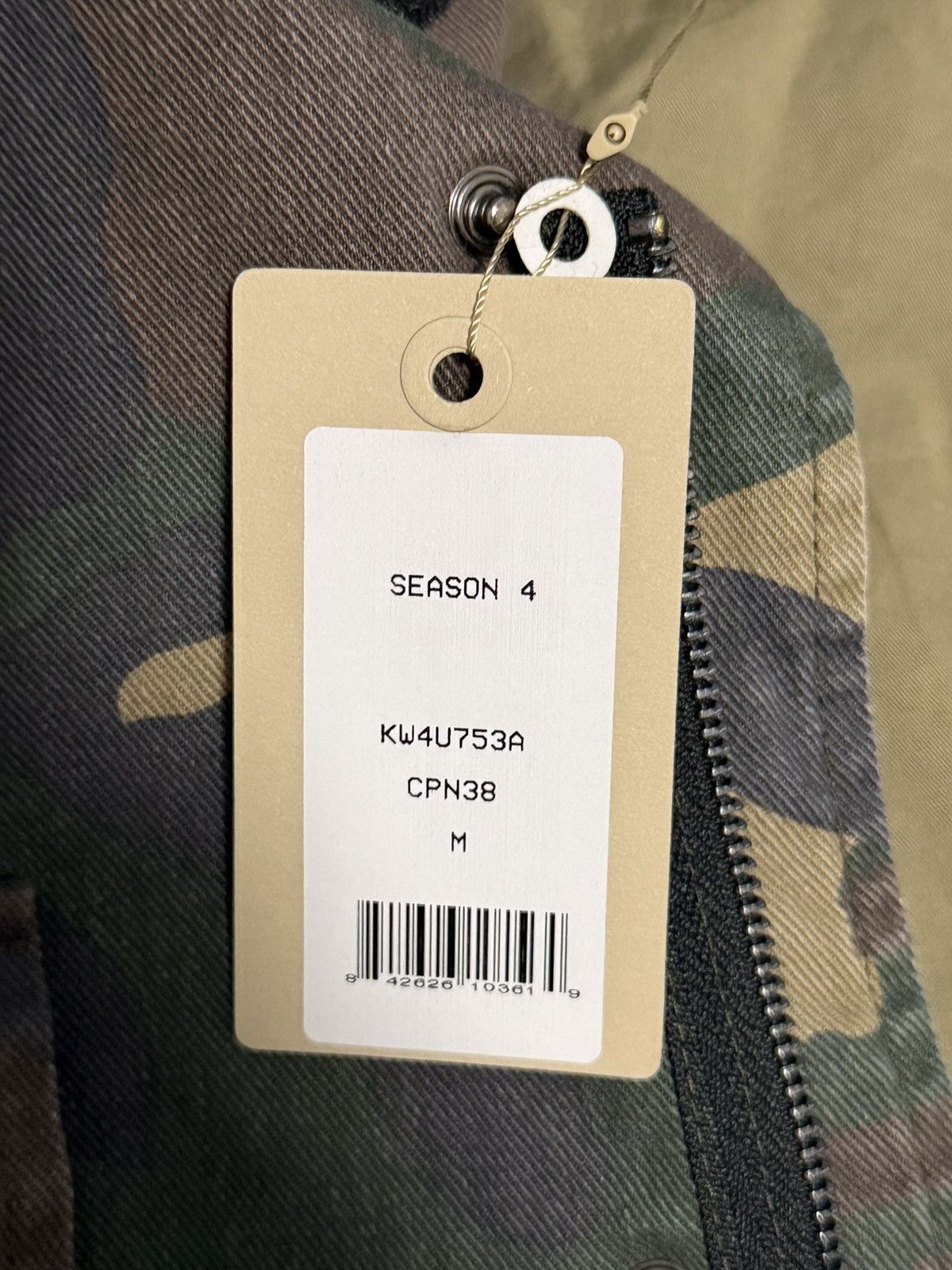 Yeezy yeezy season 4 m65 Camo Military Parka jacket Size US M / EU 48-50 / 2 - 4 Thumbnail