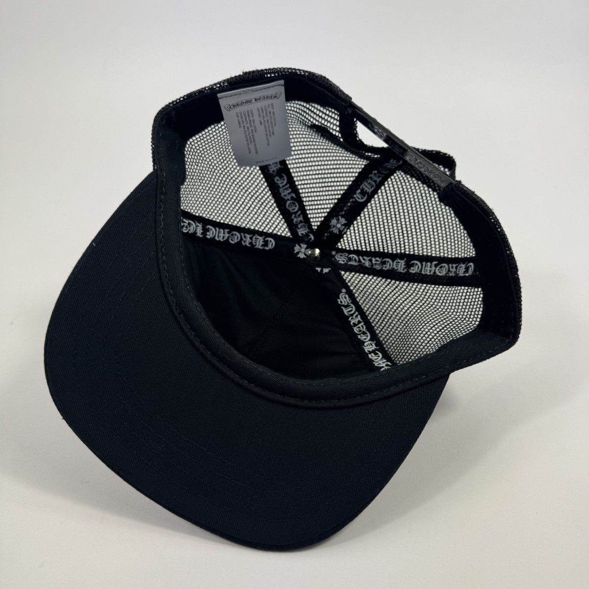 Chrome Hearts TRIPLE ORANGE CROSS PATCH TRUCKER CAP Size ONE SIZE - 7 Thumbnail