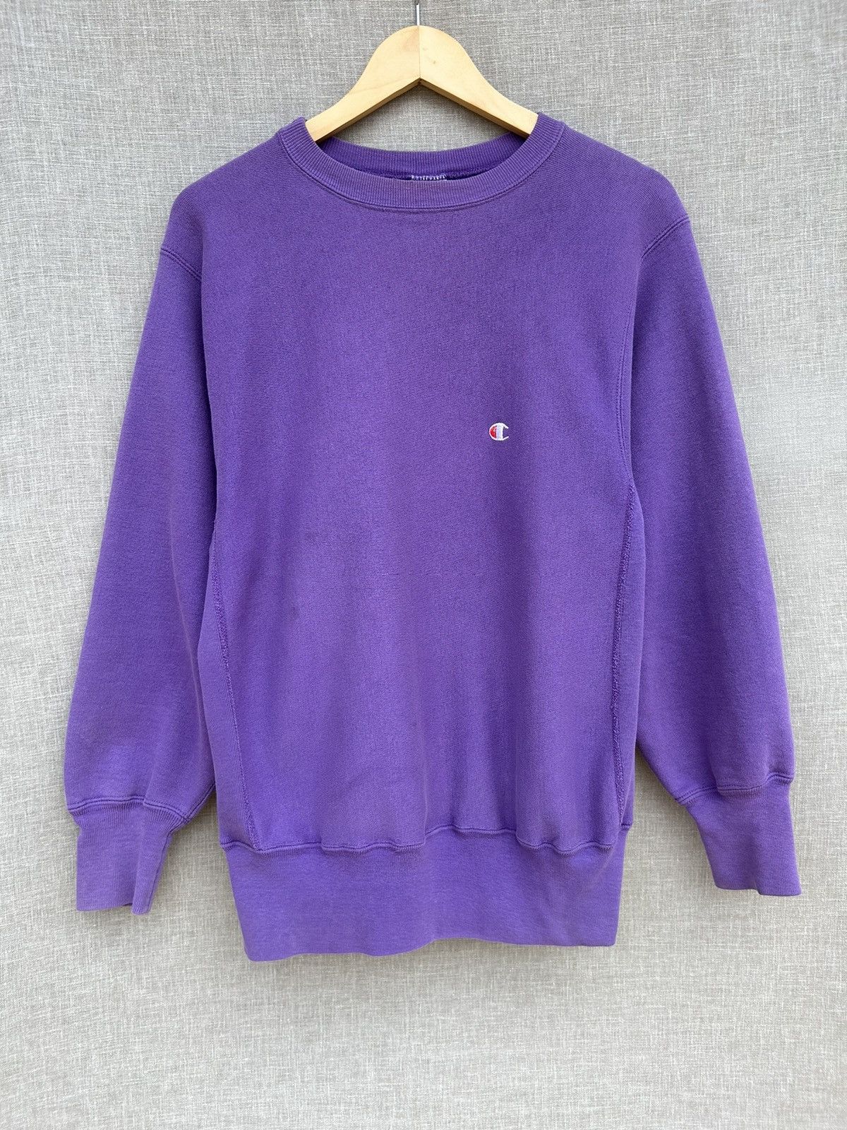 Vintage Vintage 90's Champion Purple Reverse Weave Size L USA