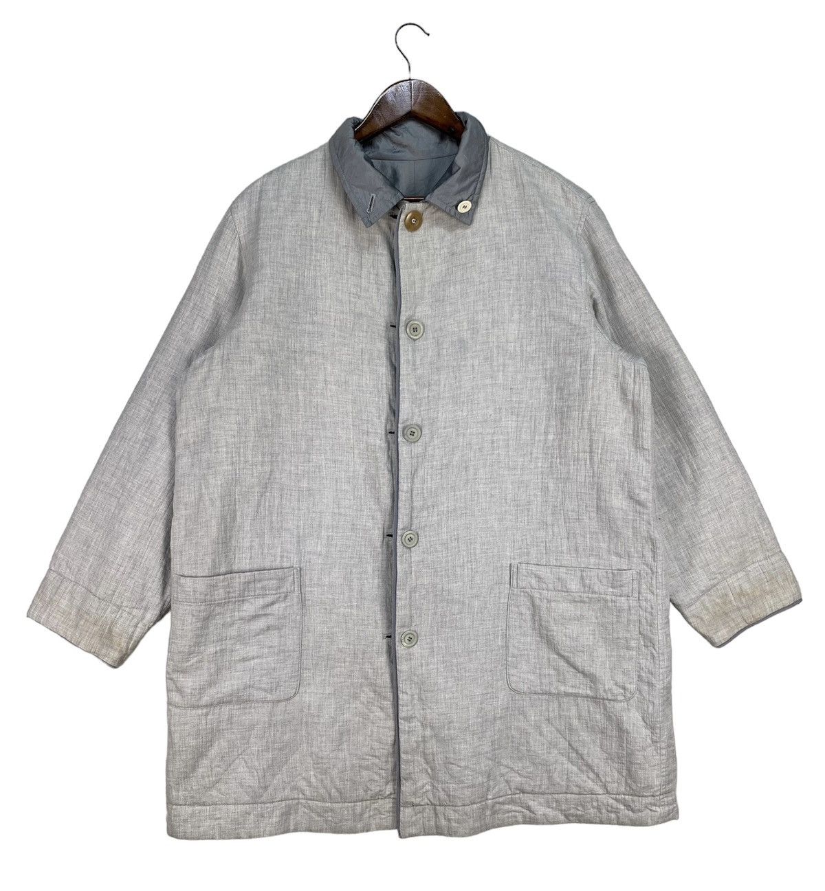 Issey Miyake Issey Miyake Windcoat Riversible Jacket Size US M / EU 48-50 / 2 - 2 Thumbnail