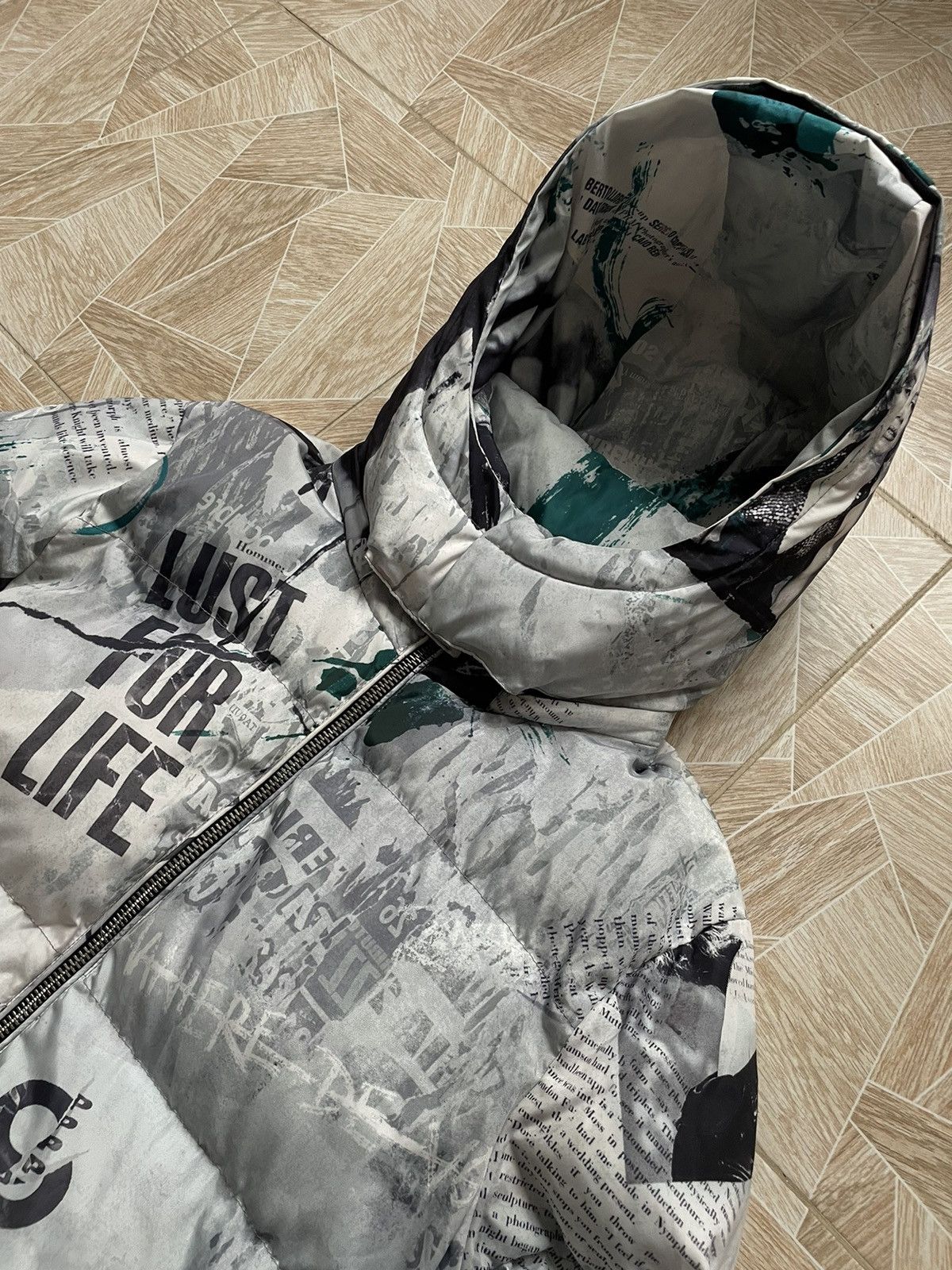 Japanese Brand × Maniere De Vior × Vintage Rare Vintage Maniere De Voir Multi Logo Puffer Down Jacket Size US XS / EU 42 / 0 - 3 Thumbnail