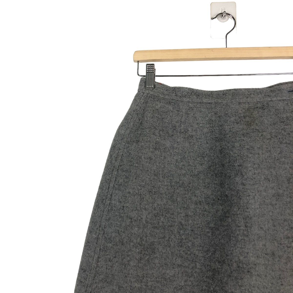 Burberry 🌺Vintage Wool Skirt Burberrys Nova Check Size 24" / US 00 / IT 34 - 7 Thumbnail