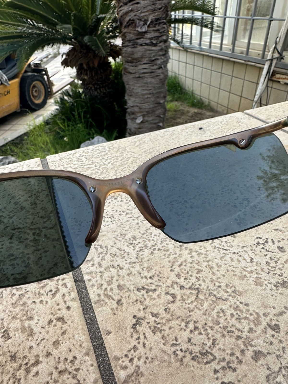 Prada Prada Sunglasses Brown Size ONE SIZE - 7 Thumbnail