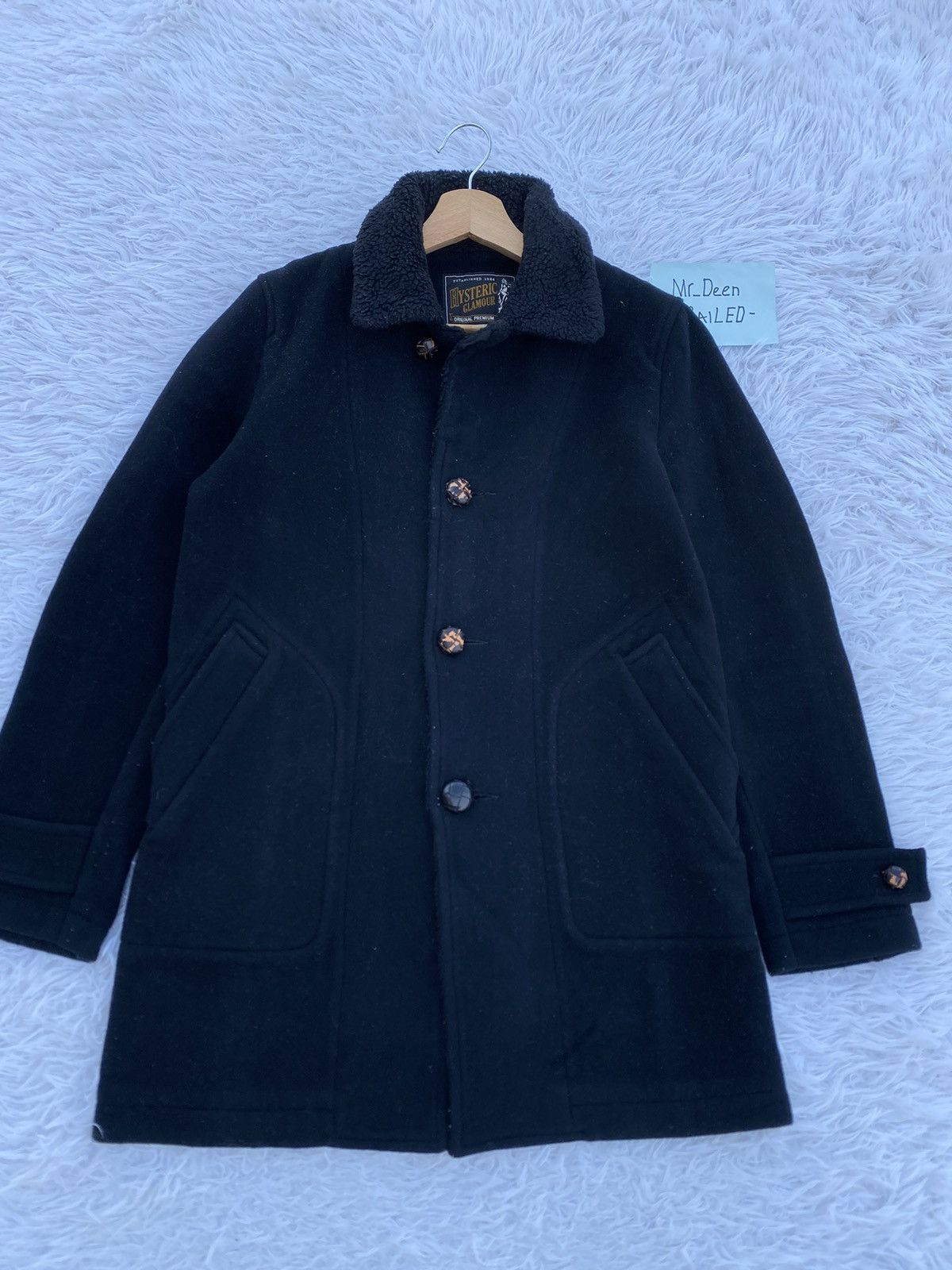 Hysteric Glamour Rare Hysteric Glamour Long Wool Jacket Size US M / EU 48-50 / 2 - 4 Thumbnail
