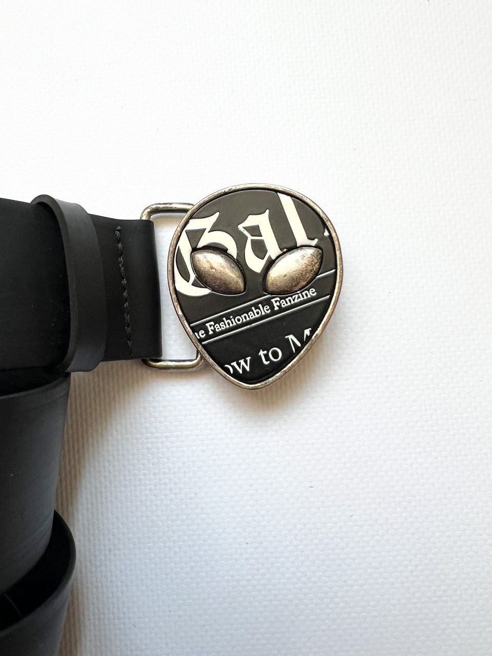 Dior × Japanese Brand × John Galliano Vintage Galliano belt skull gothic punk big gazette buckle Size ONE SIZE - 4 Thumbnail