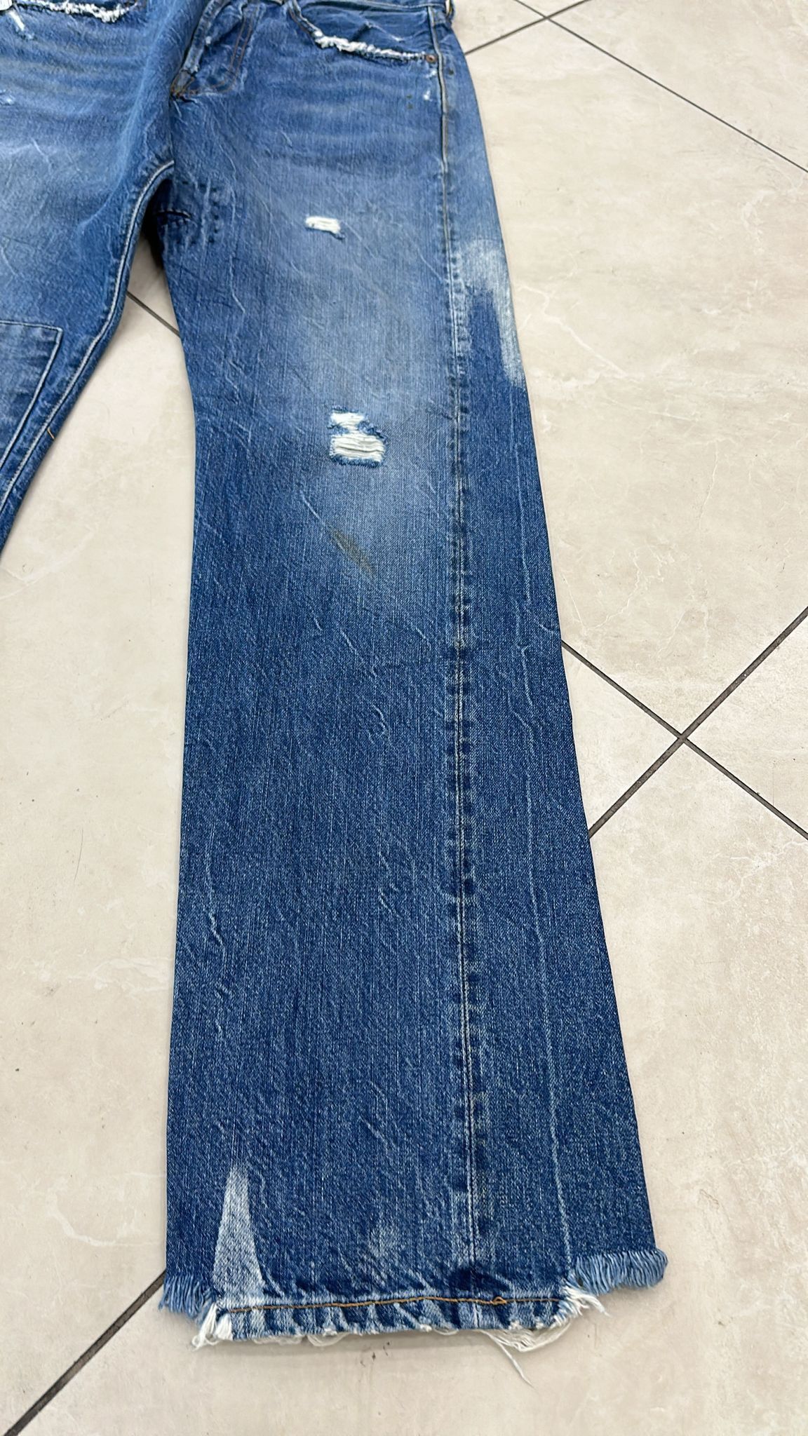 Levi's Vintage Clothing Levis LVC SAMPLE 501XX 1947 Selvedge Jeans W32/L32 Size US 32 / EU 48 - 6 Thumbnail