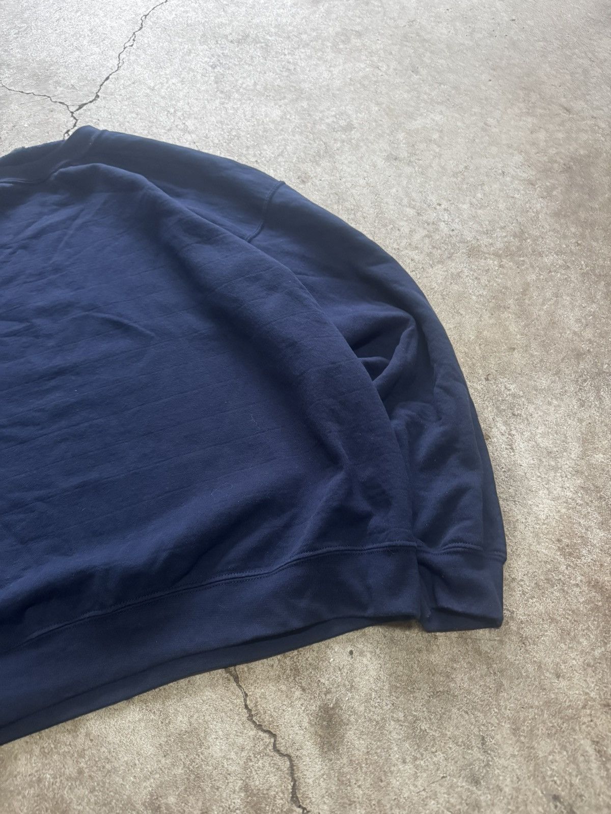 Vintage Blank boxy sweatshirt navy blue oversize fit Size US XXL / EU 58 / 5 - 3 Thumbnail