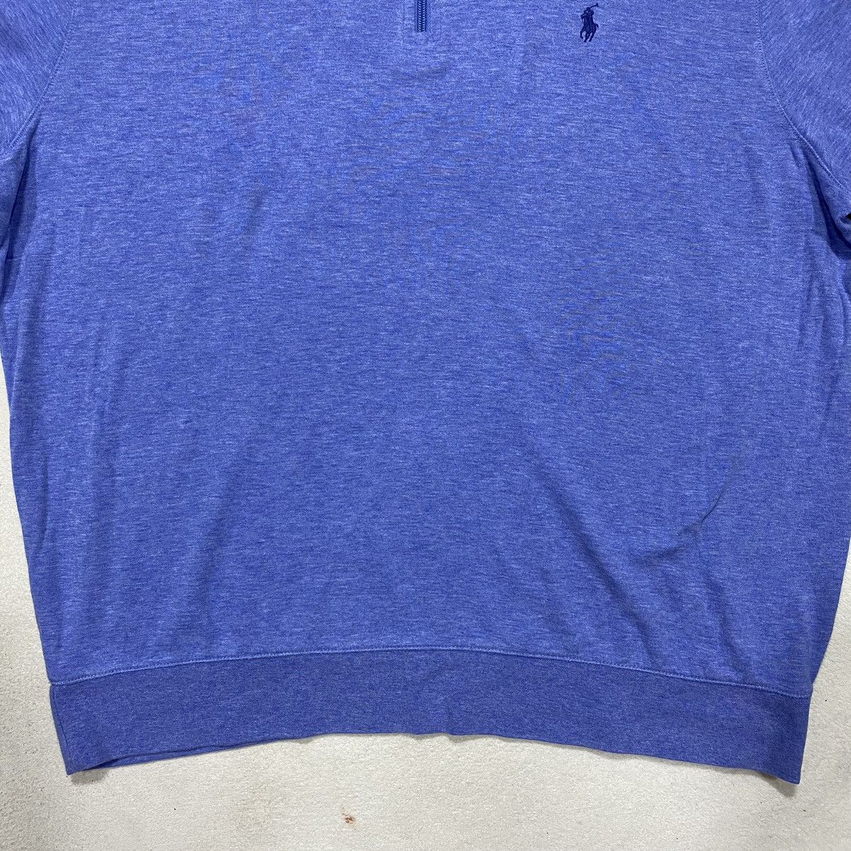 Polo Ralph Lauren × Ralph Lauren Polo RALPH LAUREN Embroidered Logo Half Zipper Sweatshirt Size US XXL / EU 58 / 5 - 3 Thumbnail