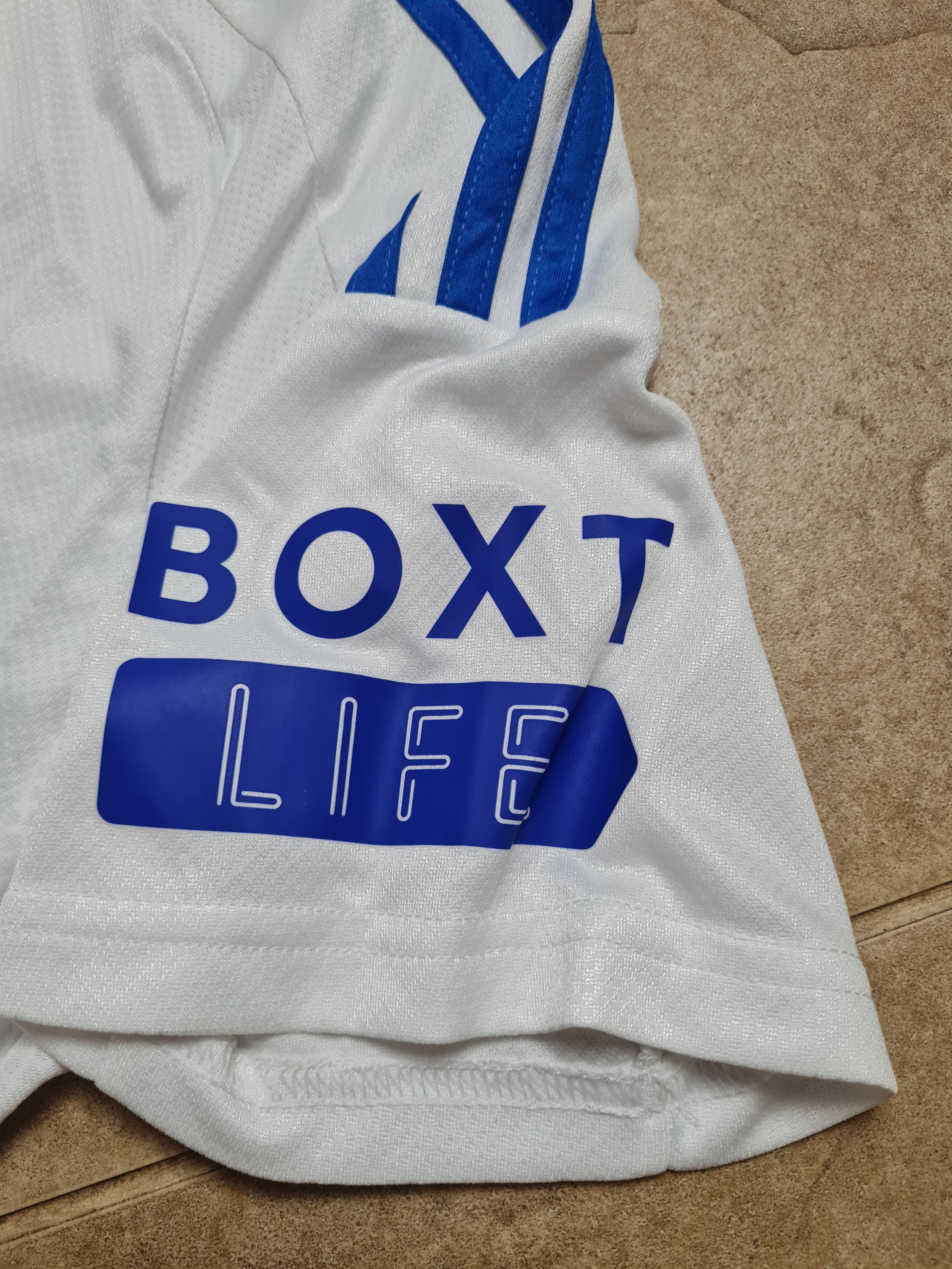 Jersey Leeds United Home Soccer Shirt 2024/2025 Adidas Sz M