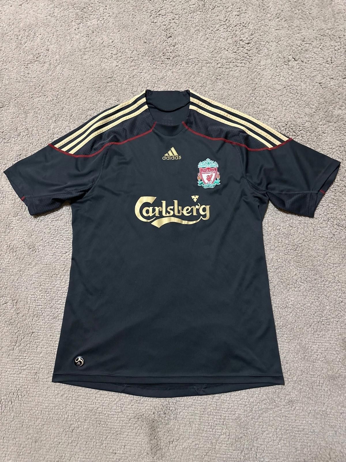 LIVERPOOL 2009/2010 AWAY FOOTBALL SOCCER JERSEY SHIRT ADIDAS