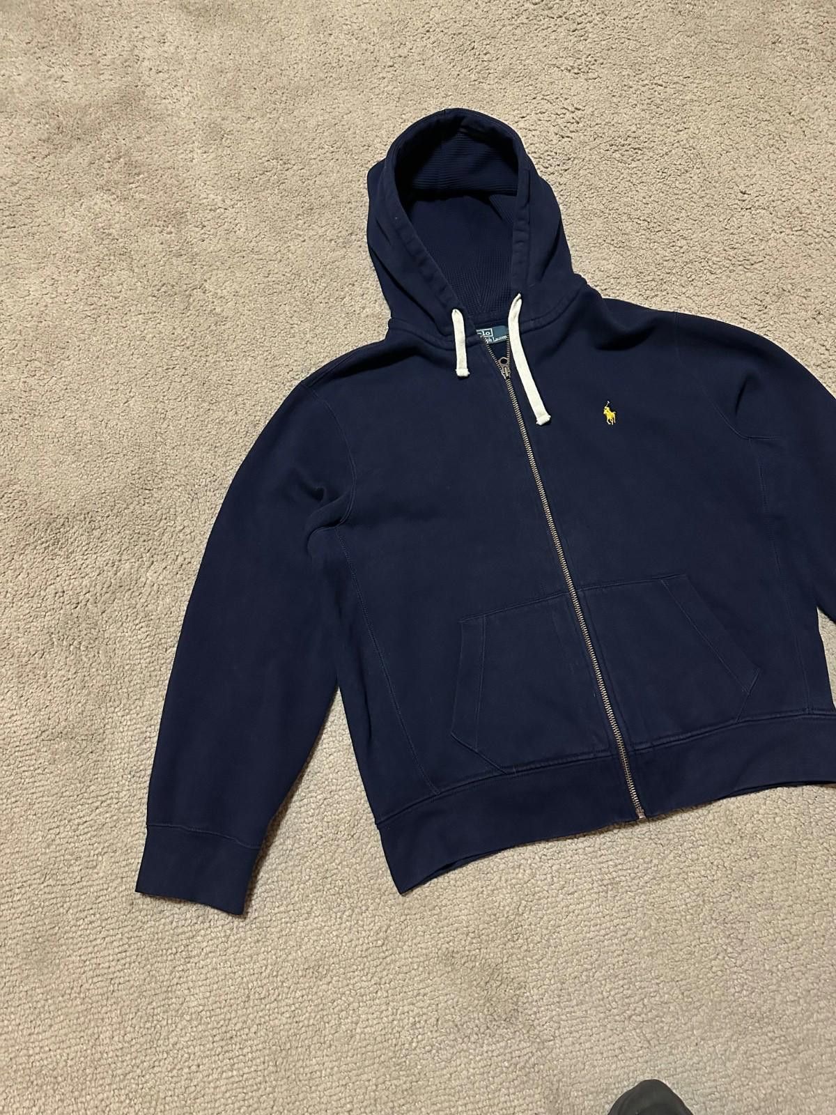 Polo Ralph Lauren Vintage Polo Ralph Lauren Full Zip Hoodie Hype PRL Y2K Sz Xl Size US XL / EU 56 / 4 - 2 Thumbnail