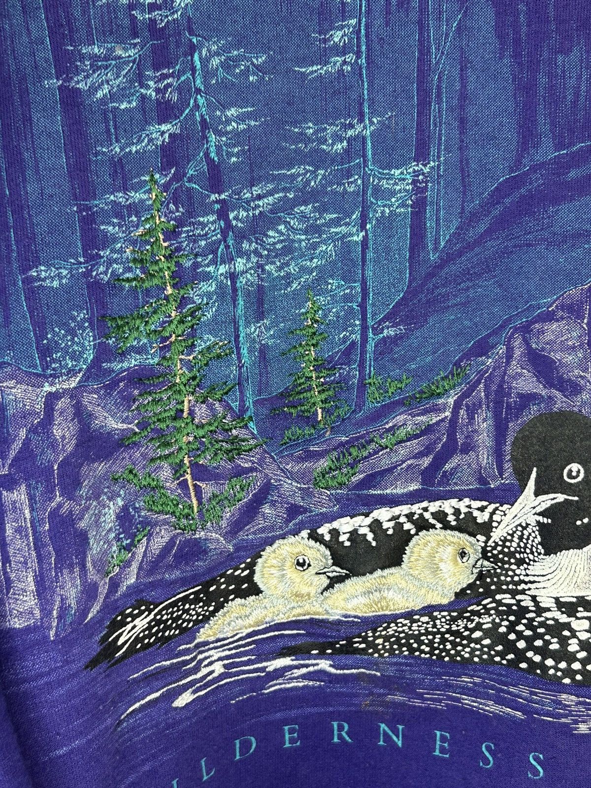 Northern Reflections Vintage 90s Northern Reflections Nature Loon Crewneck Size US L / EU 52-54 / 3 - 4 Thumbnail
