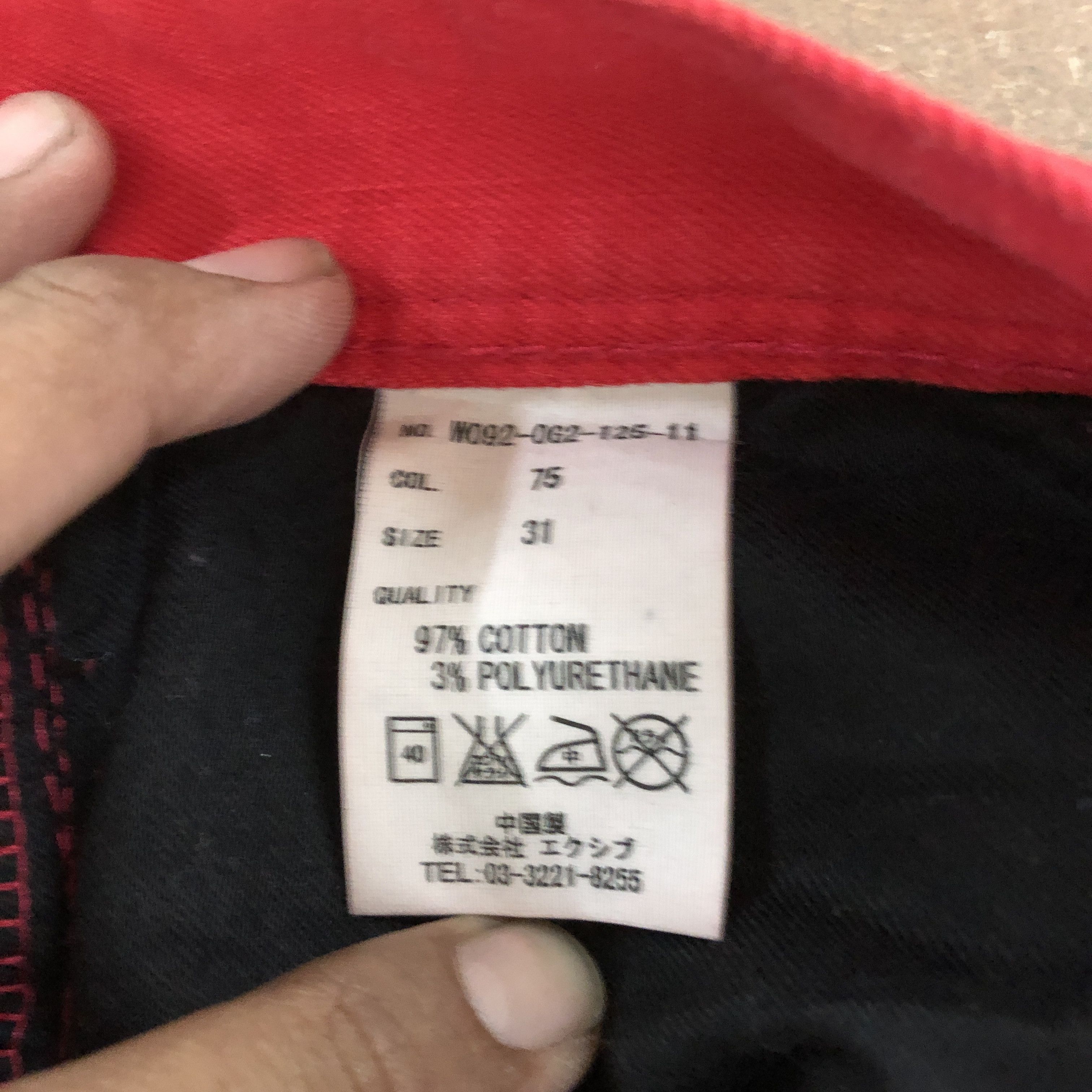 Japanese Brand Vintage Co&LU Japanese Jeans Statement Pants Archival Denim Size US 32 / EU 48 - 6 Thumbnail