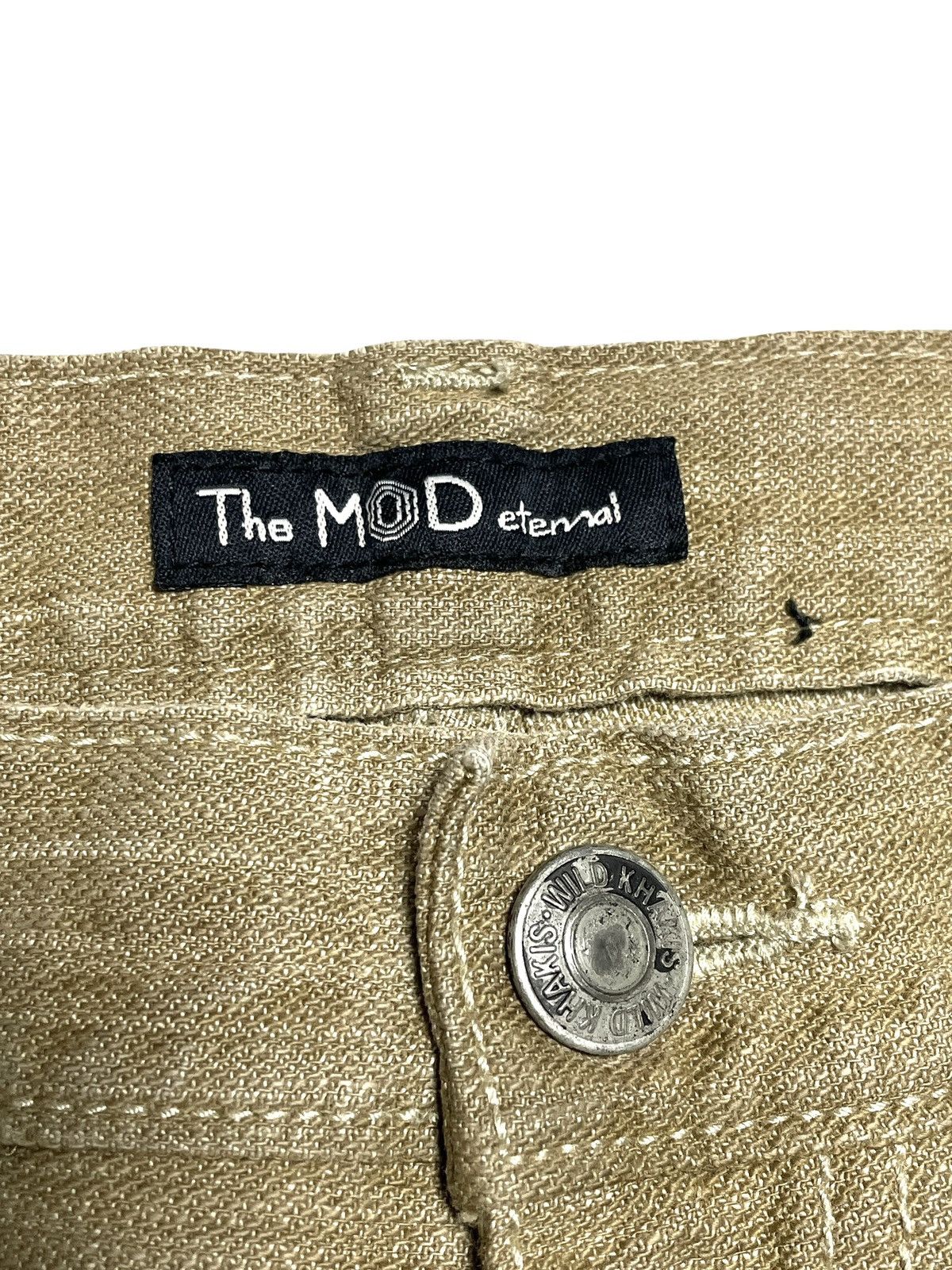 Eternal 2000’s The Mod Eternal - Plaid Patch Coboy Style Denim Pants Size US 34 / EU 50 - 4 Thumbnail