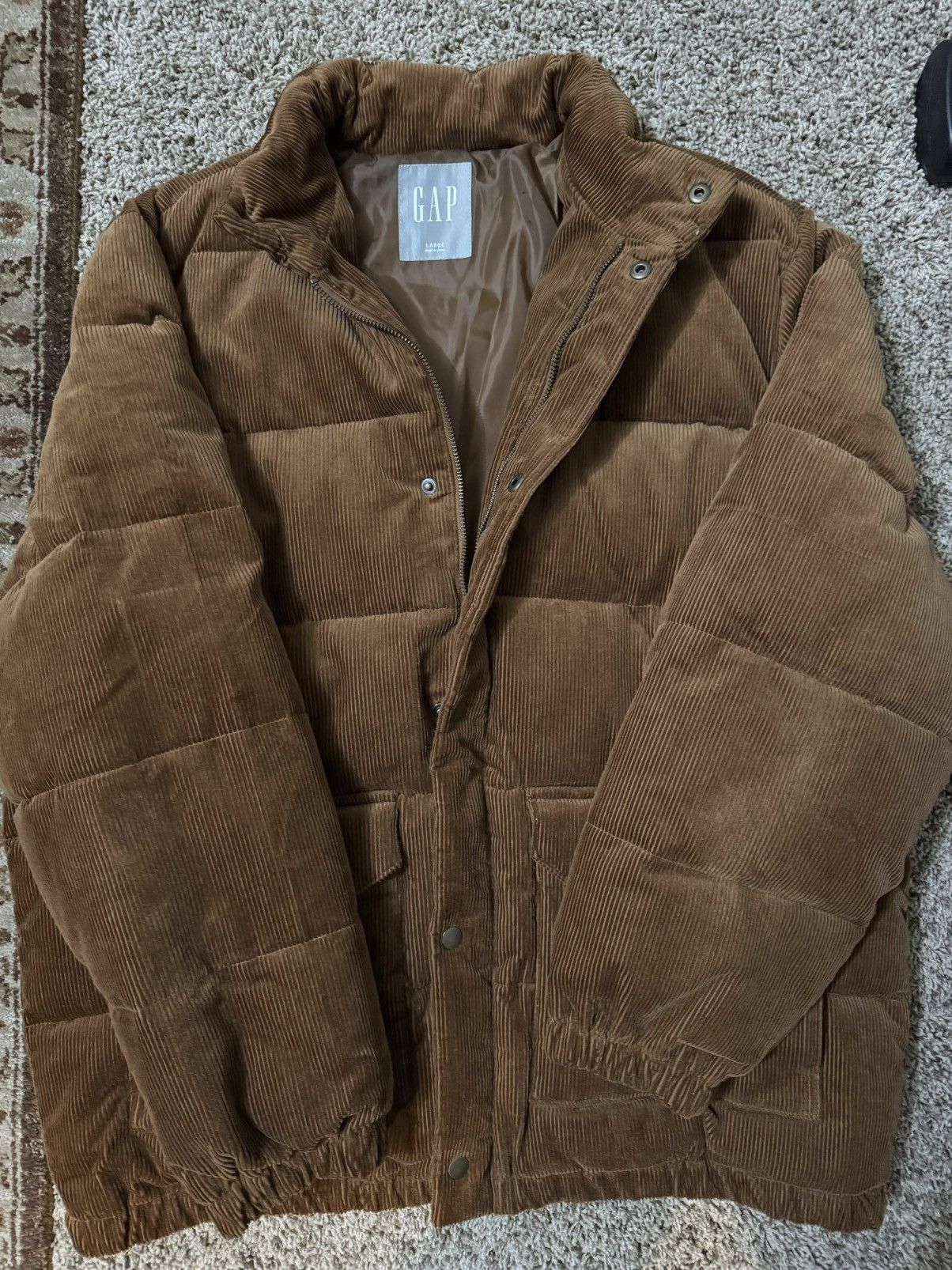 Gap GAP Corduroy Puffer Size US L / EU 52-54 / 3 - 1 Thumbnail