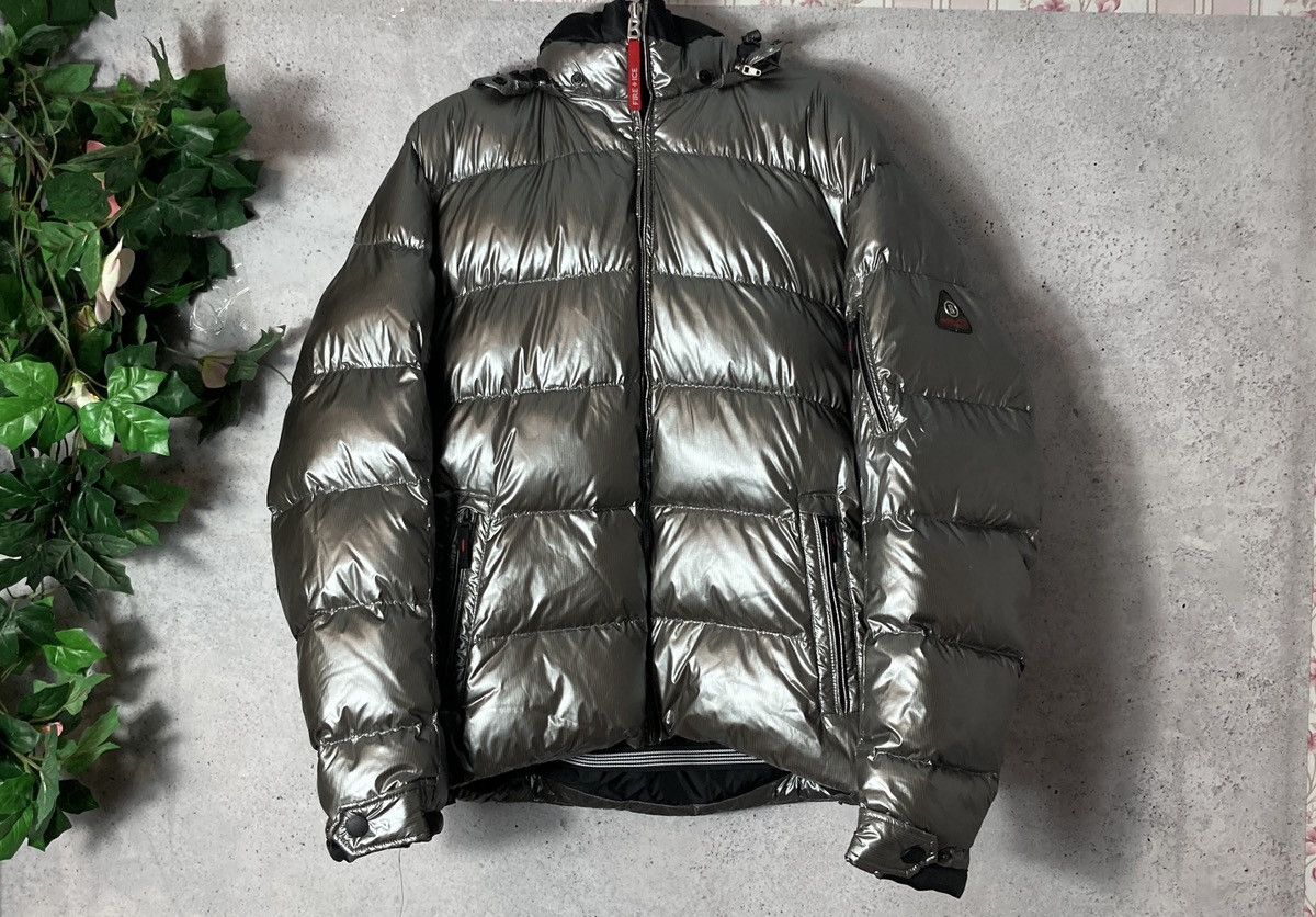 image of Crazy! Ski Down Bogner Fire+Ice Jacket Metalic Silver, Men's (Size XL)