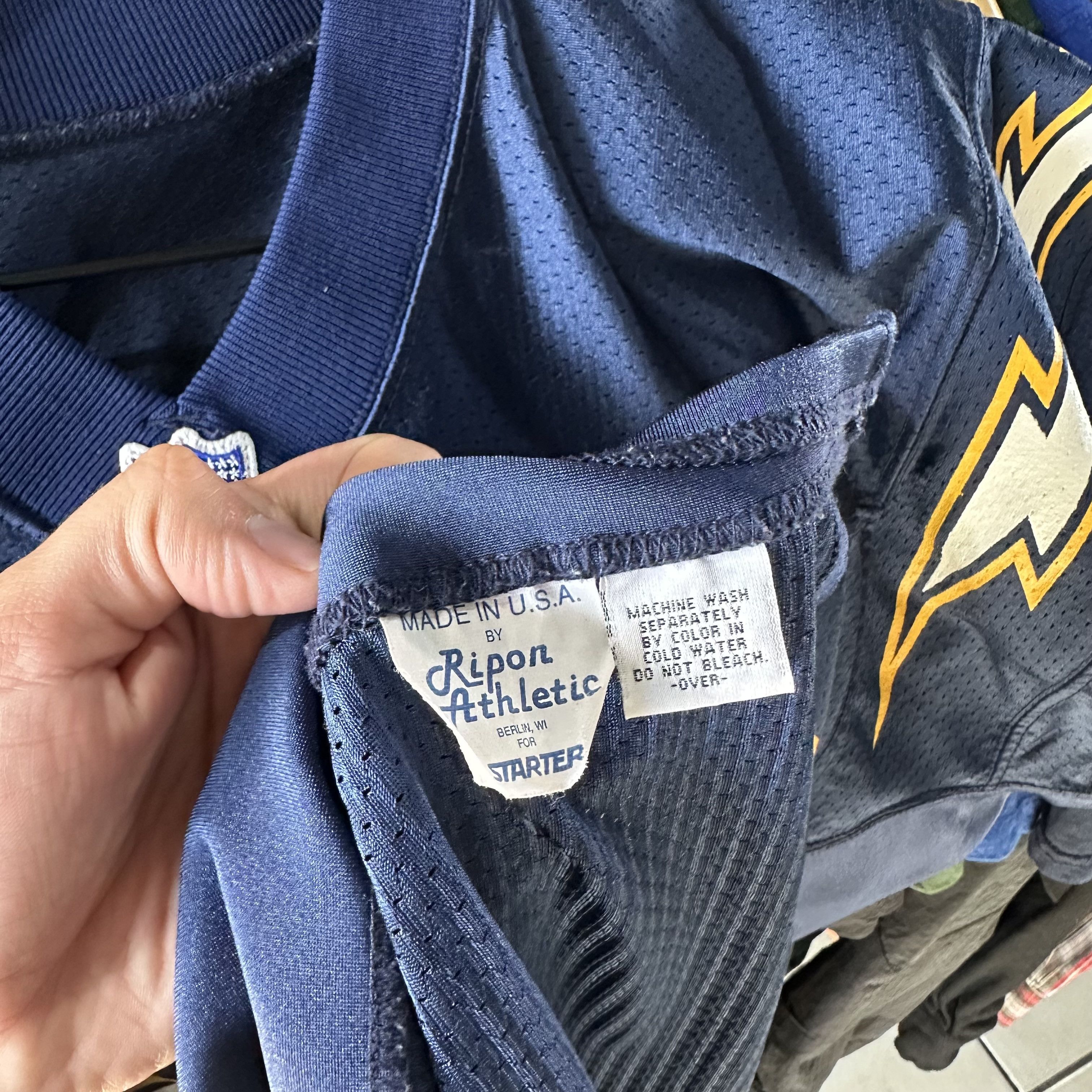 Pro Line Shawne Merriman #56 San Diego Chargers Starter Sz 50 Size US XL / EU 56 / 4 - 8 Thumbnail