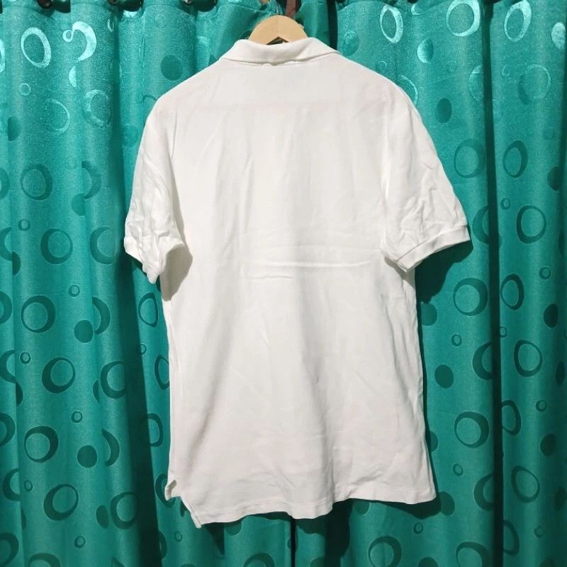 Yves Saint Laurent Vintage Yves Saint Laurent White Small Logo Polos Size US L / EU 52-54 / 3 - 2 Thumbnail
