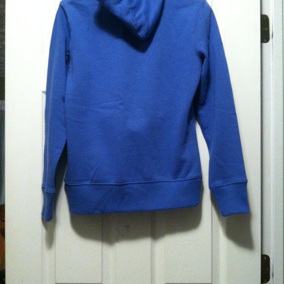 Banana Republic BANANA REPUBLIC MEN'S NEW BLUE COTTON BLEND HOODIE SIZE: S Size US S / EU 44-46 / 1 - 4 Thumbnail