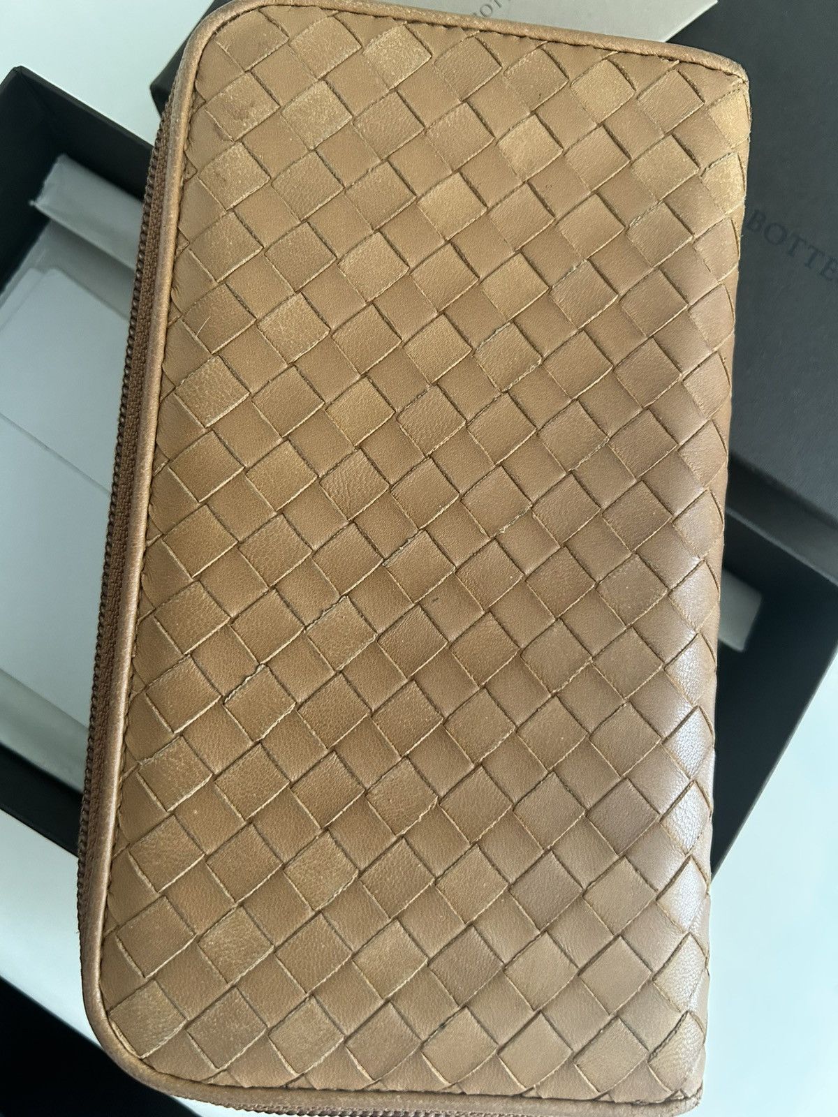 Bottega Veneta Intrecciato Round Zip Wallet Size ONE SIZE - 3 Thumbnail