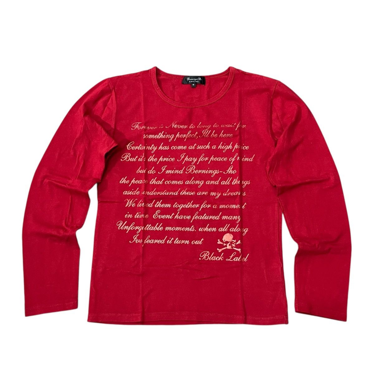 Japanese Brand Y2K Bernings Sho Poem Sleeve T-shirt Lgb style ifsix Size US M / EU 48-50 / 2 - 1 Thumbnail