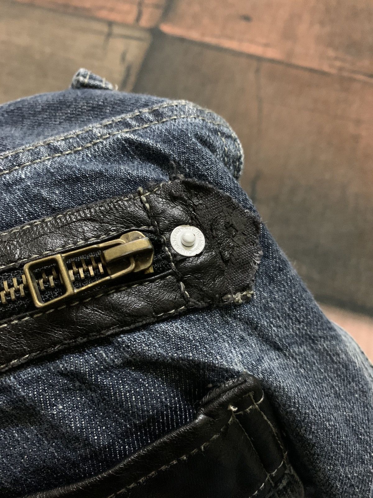 If Six Was Nine × Japanese Brand × Le Grande Bleu (L.G.B.) root three style stone wash faded jeans punk grunge japanese Size US 32 / EU 48 - 18 Thumbnail
