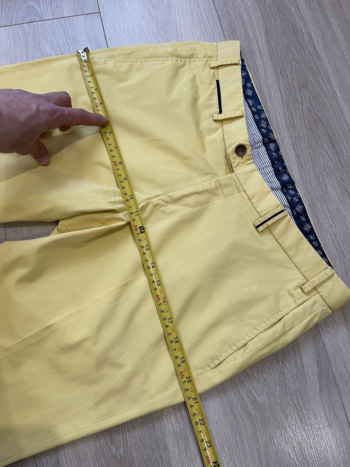 Hiltl HILTL Men's Teaker-S Chino Trousers Yellow Cotton pants us34 Size US 34 / EU 50 - 13 Thumbnail