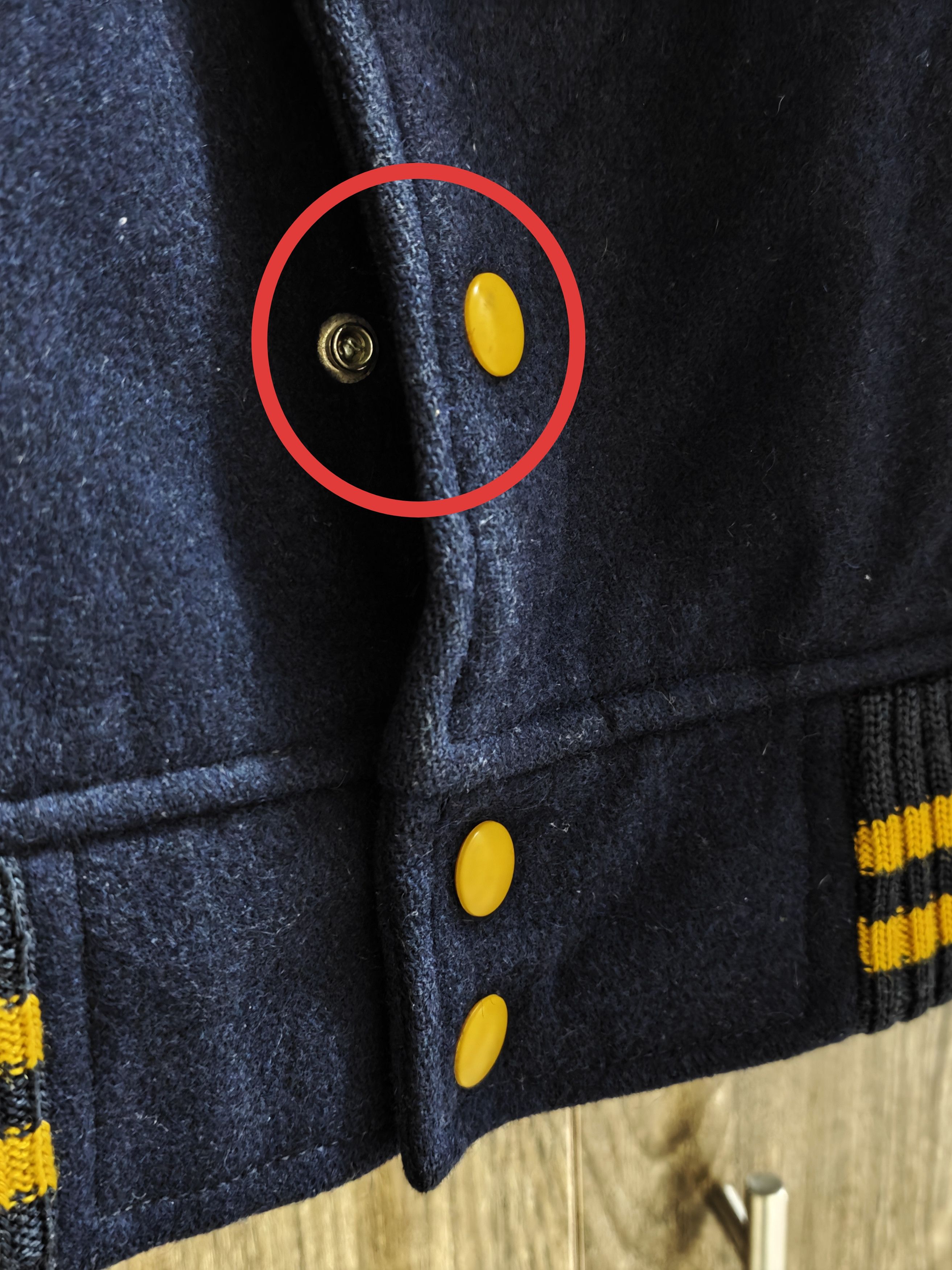 Vintage Vintage 70s Jantzen Americana Wool Varsity Jacket Size US M / EU 48-50 / 2 - 12 Thumbnail