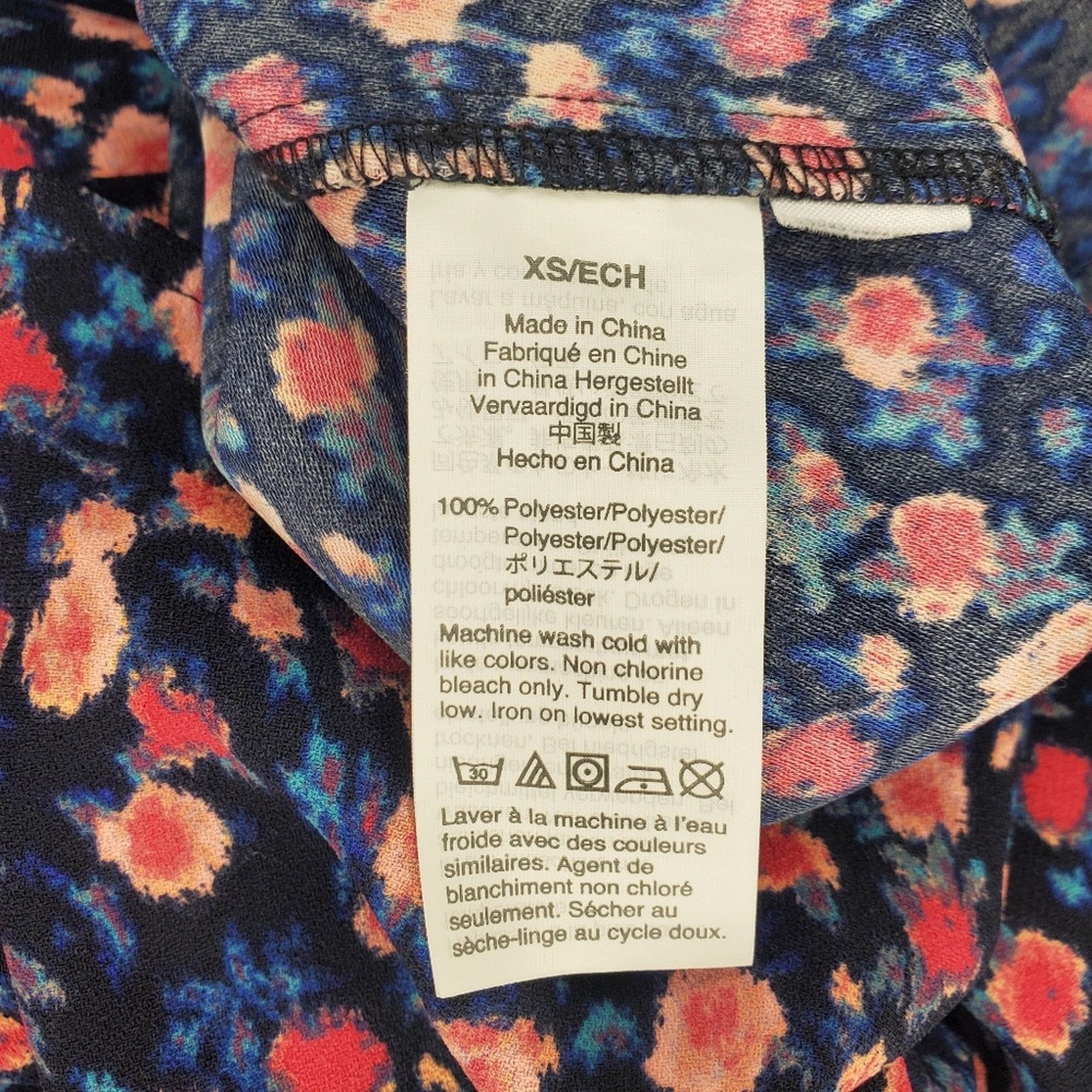 J.Crew J. Crew Popover Floral Blouse XS Size XS / US 0-2 / IT 36-38 - 7 Thumbnail