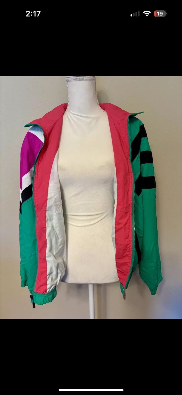 Vintage Head Tracksuit Jacket Pants women M 1980s Retro