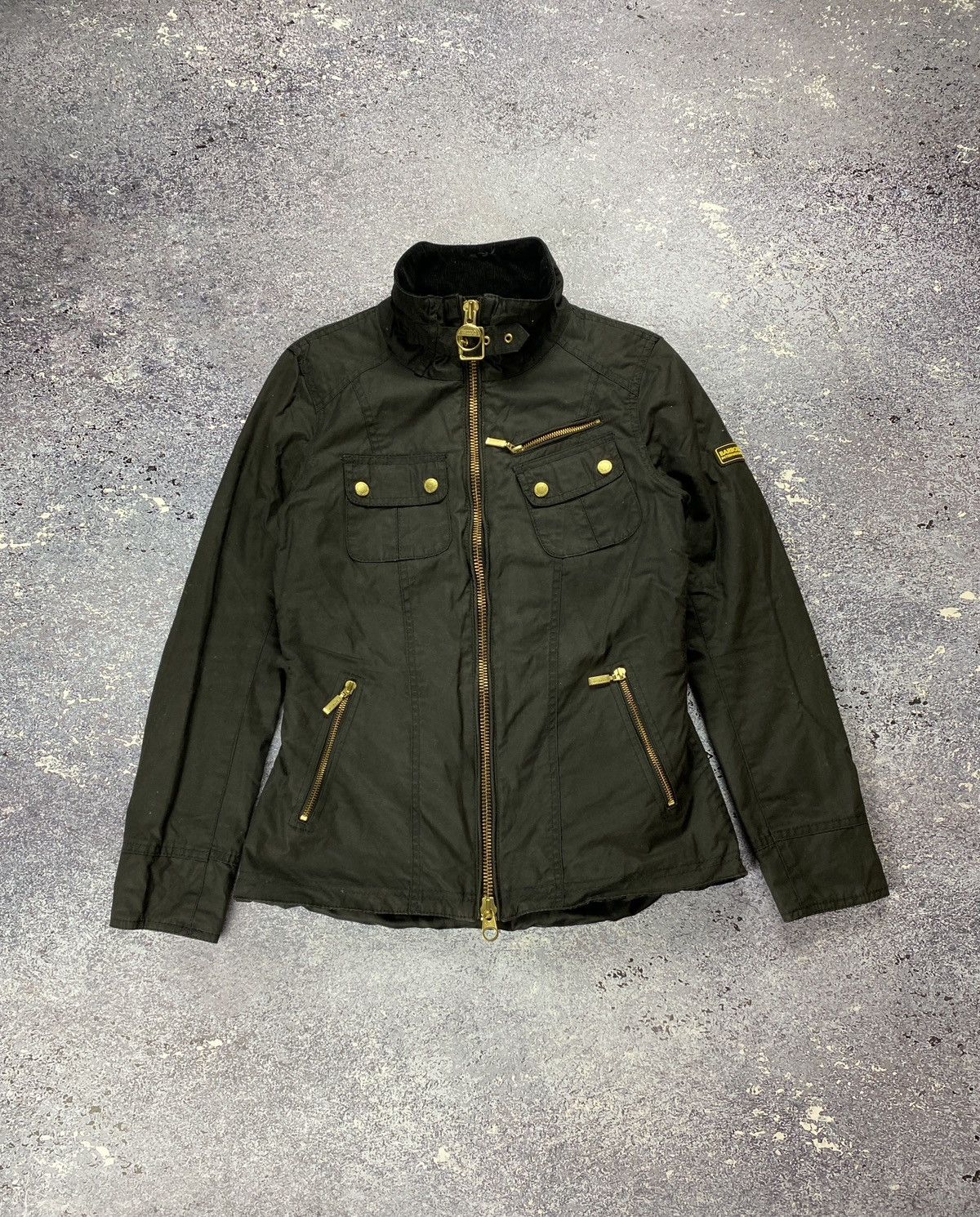 Barbour Barbour International Ballig Wax Jacket Grailed