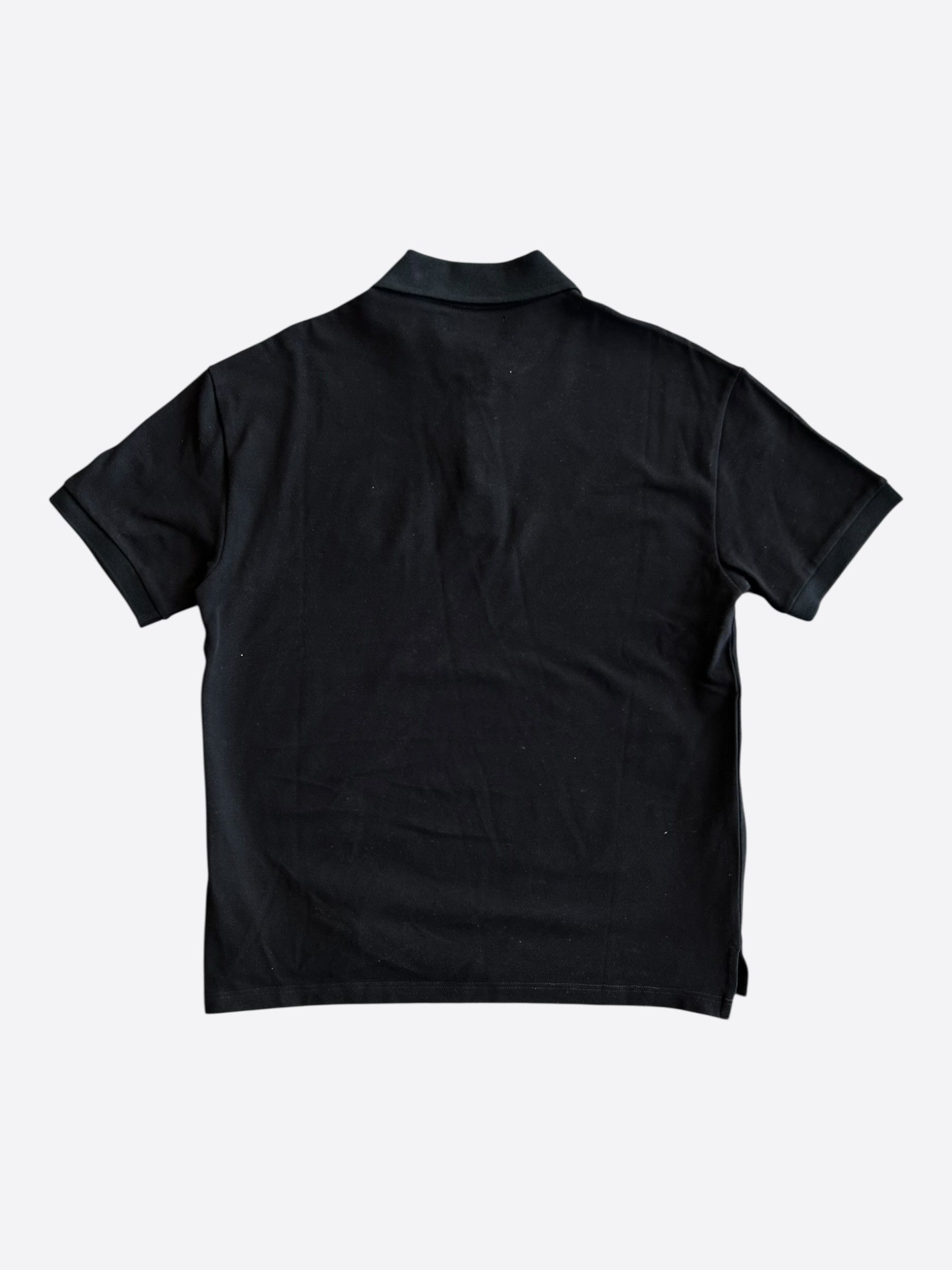 Amiri Amiri Black & White Quad MA Logo Embroidered Polo T-Shirt Size US S / EU 44-46 / 1 - 2 Thumbnail