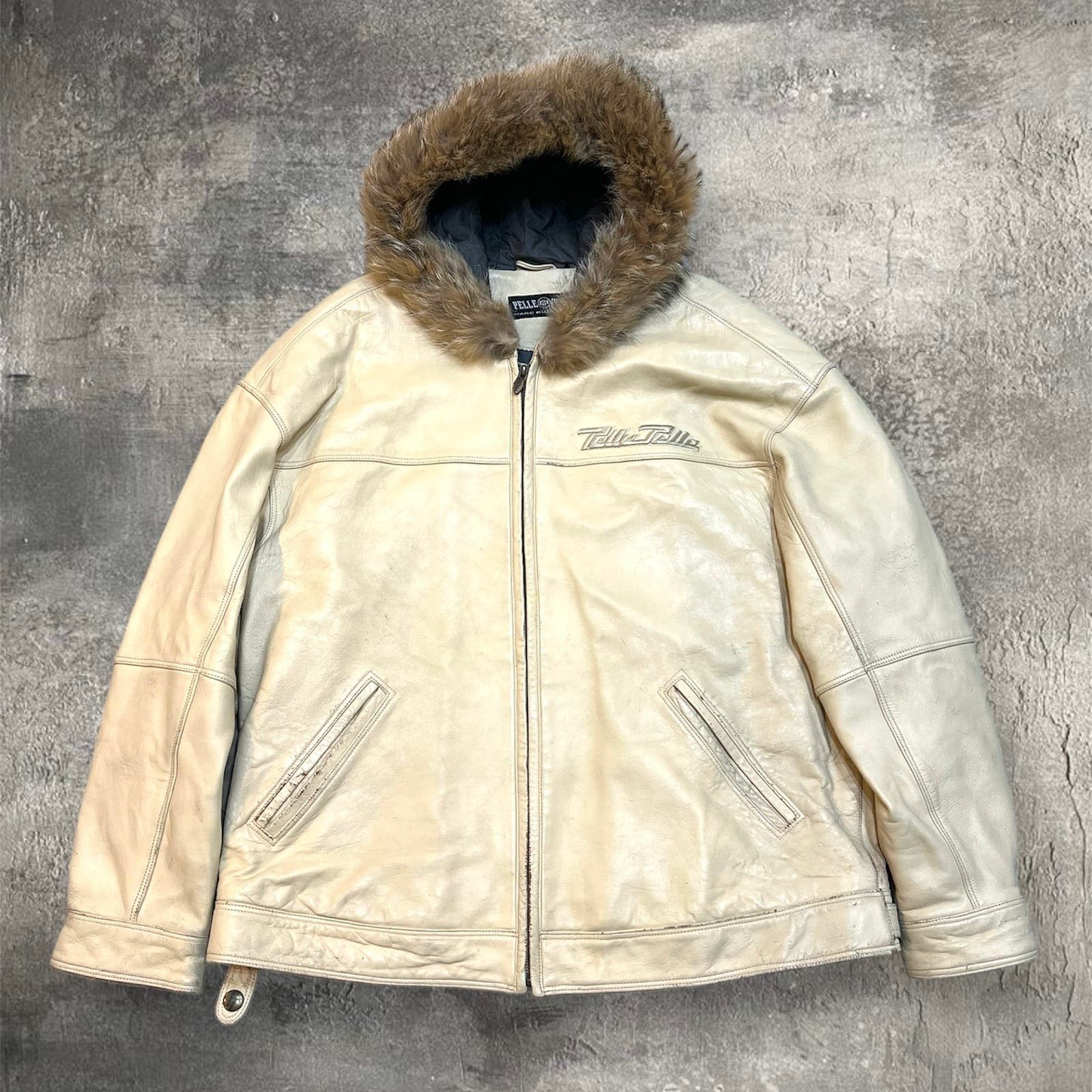 Pelle pelle leather jackets fur hood hotsell