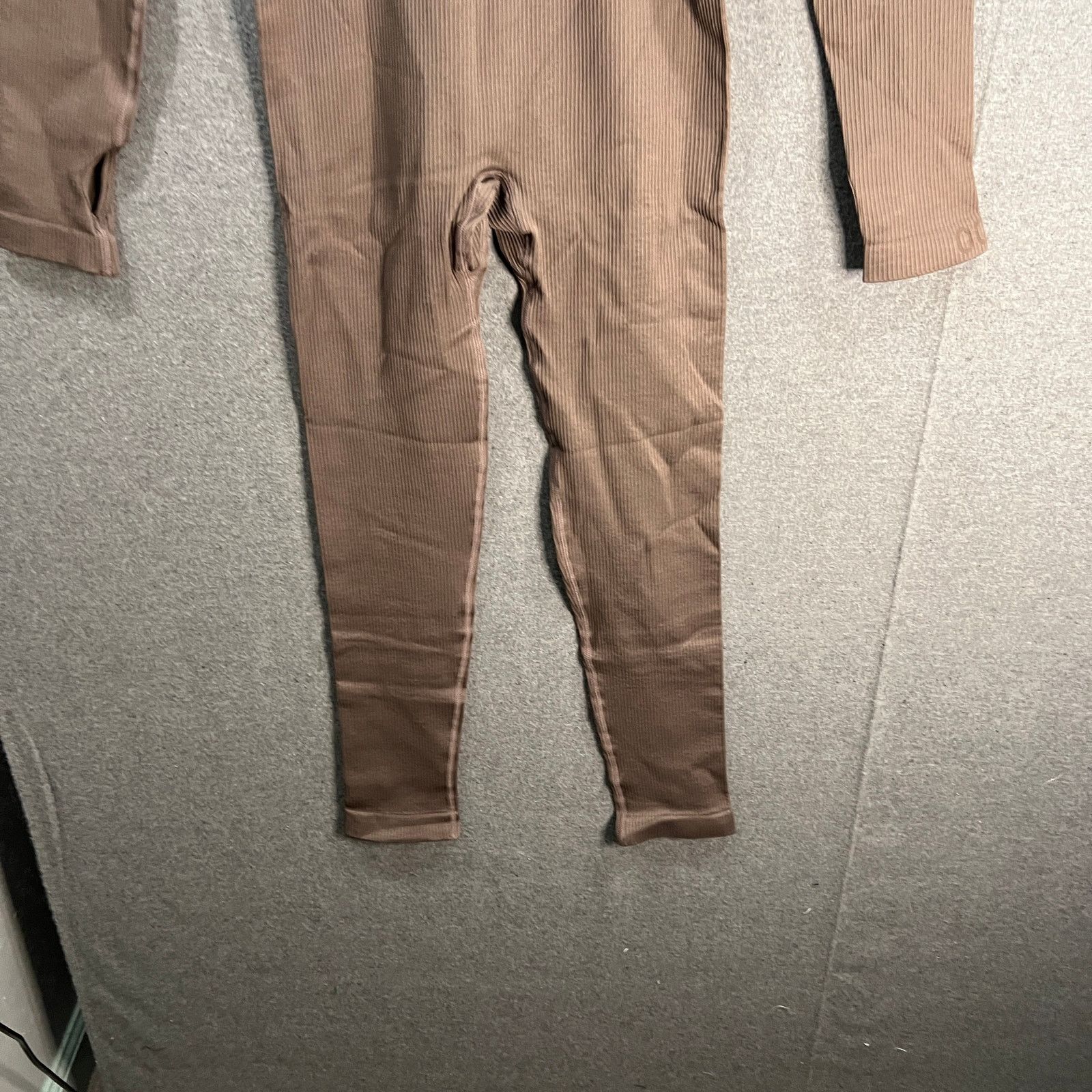 Other OQQ Women Long Sleeve Yoga Jumpsuits Workout Ribbed Size M / US 6-8 / IT 42-44 - 5 Thumbnail