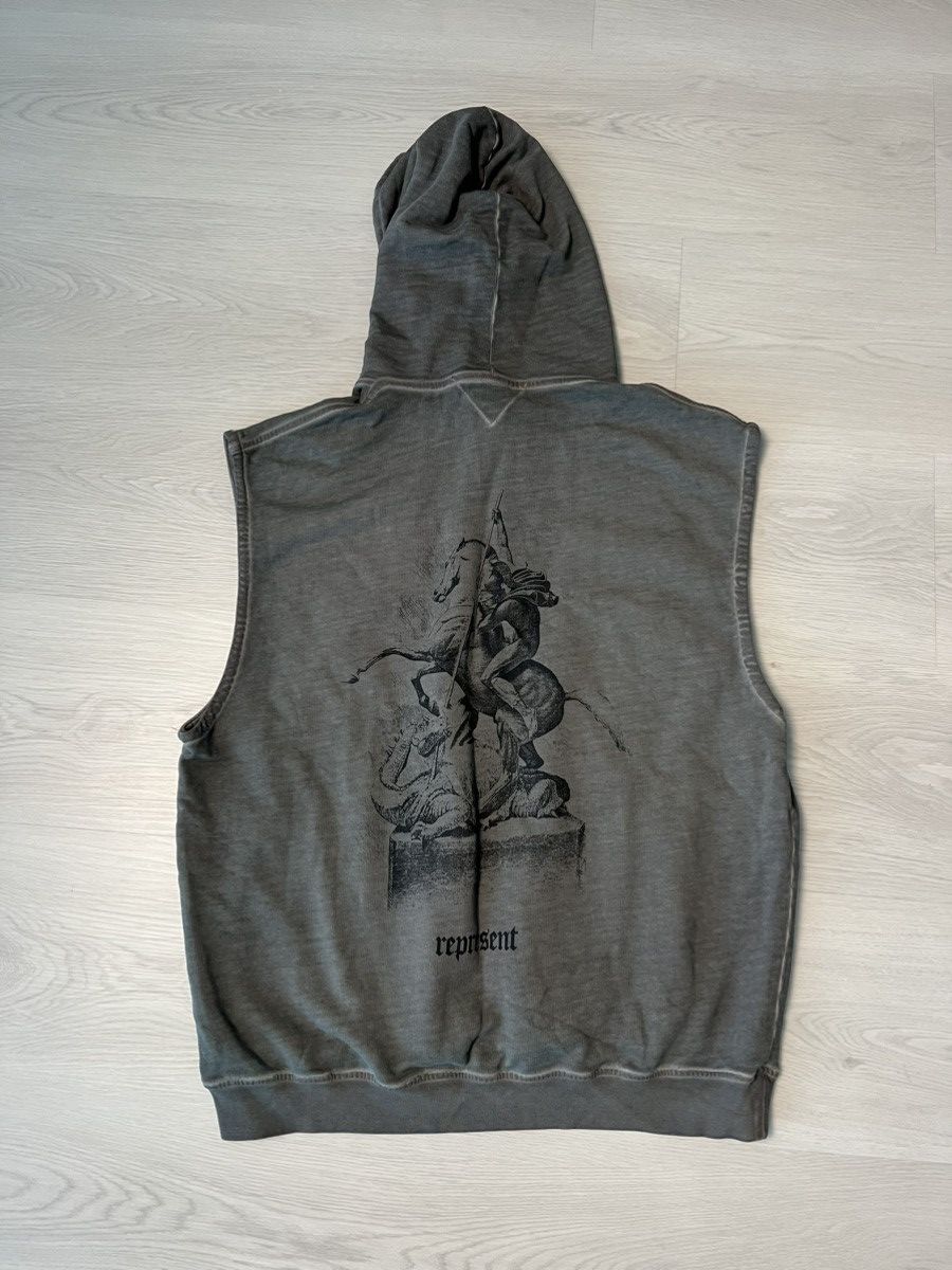 Represent Clo. Represent Grey Angel Muscle Sweatshirt Size US XL / EU 56 / 4 - 3 Thumbnail