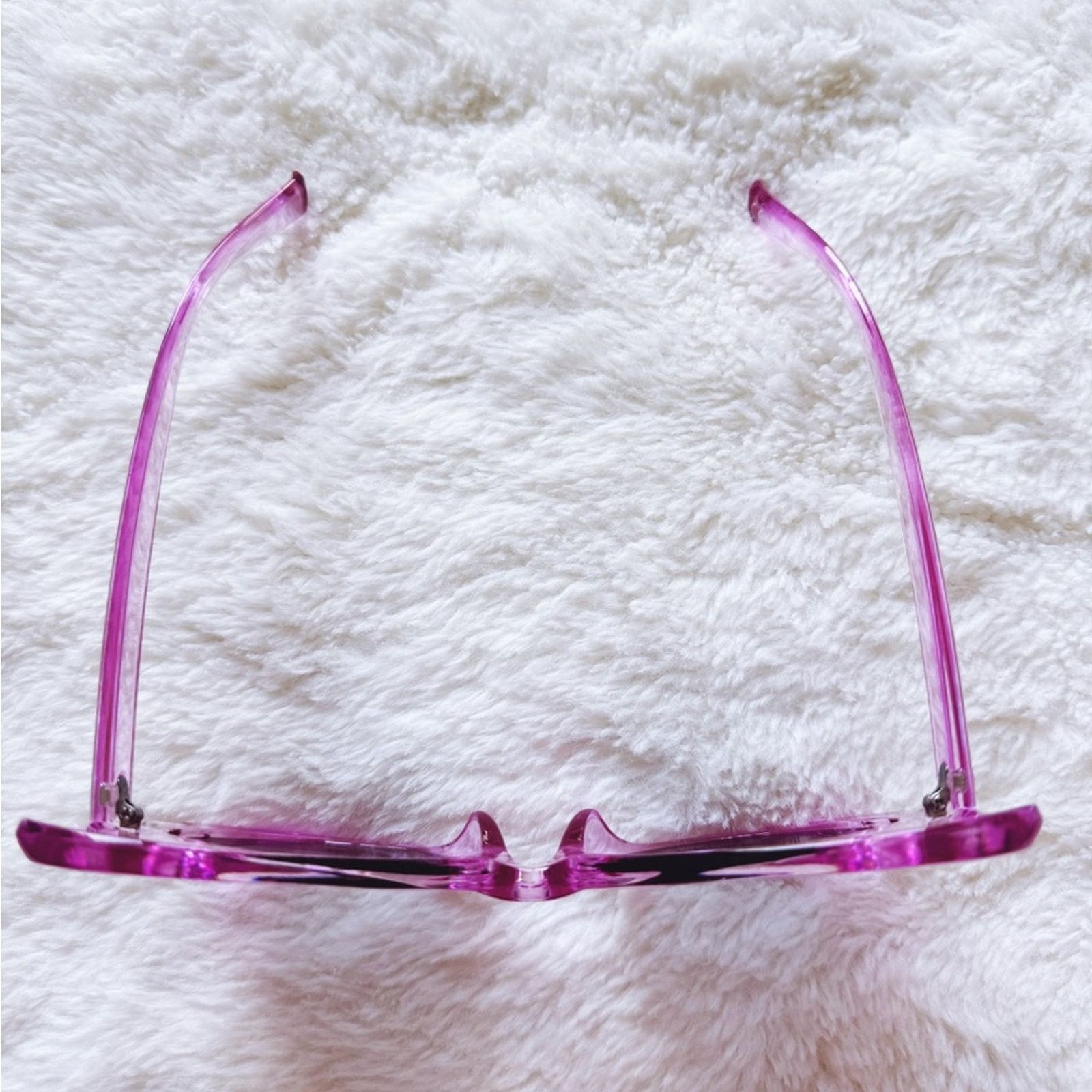 Other Eliza Dark Pink Butterfly-shaped Sunglasses Size ONE SIZE - 5 Thumbnail
