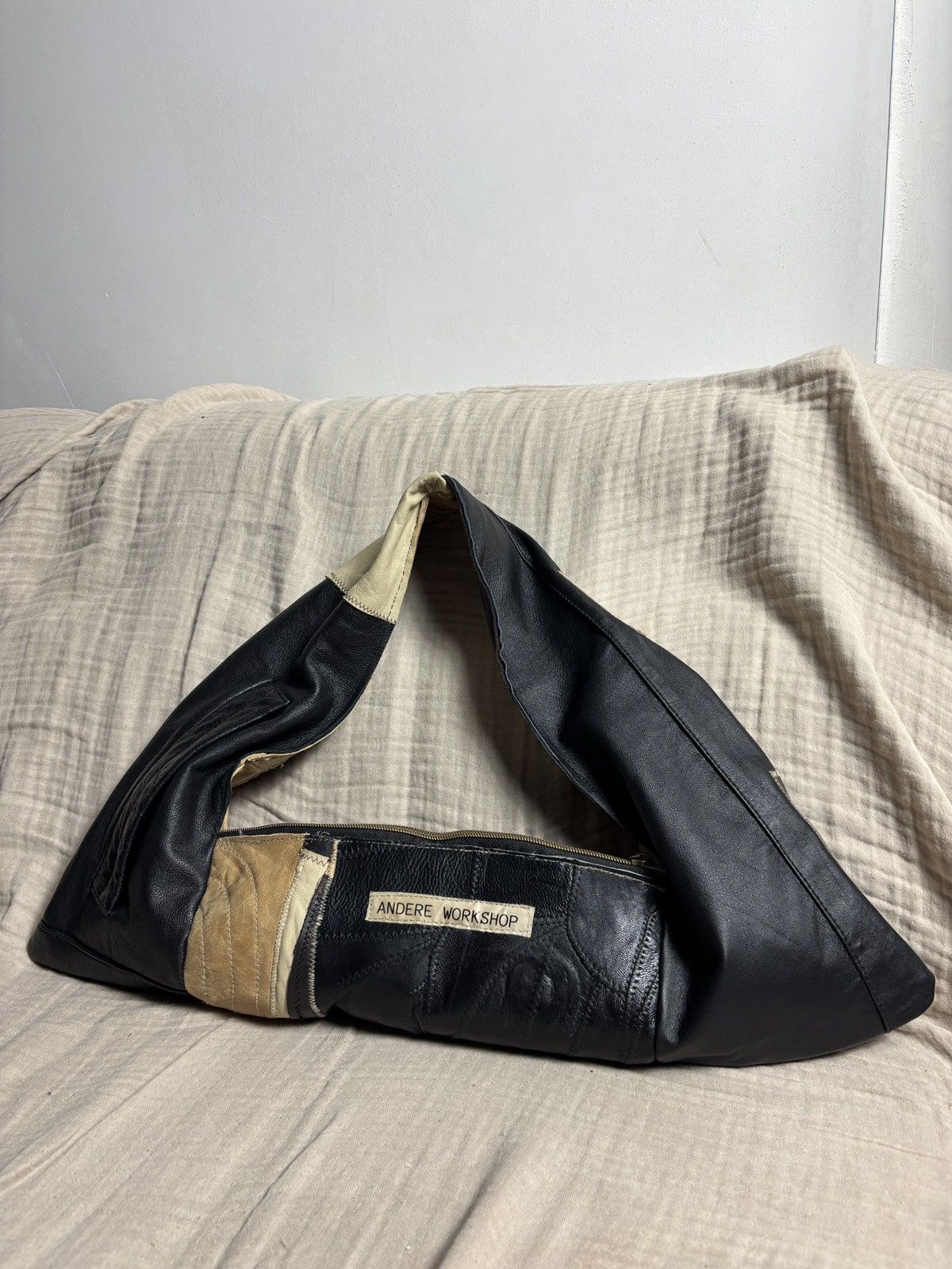 Leather bag cuir sac hobo shopper tote shoulder designer