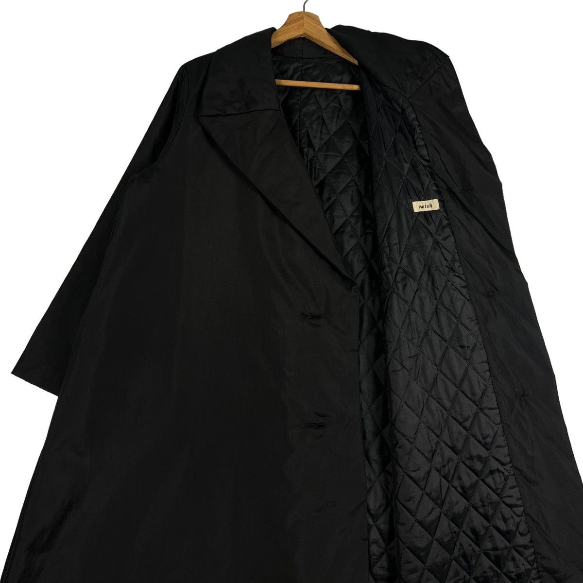 Yohji Yamamoto 🔥VTG 80’s RUNWAY LONG JACKET IWISH YOHJI YAMAMOTO QUILTED Size US L / EU 52-54 / 3 - 13 Thumbnail