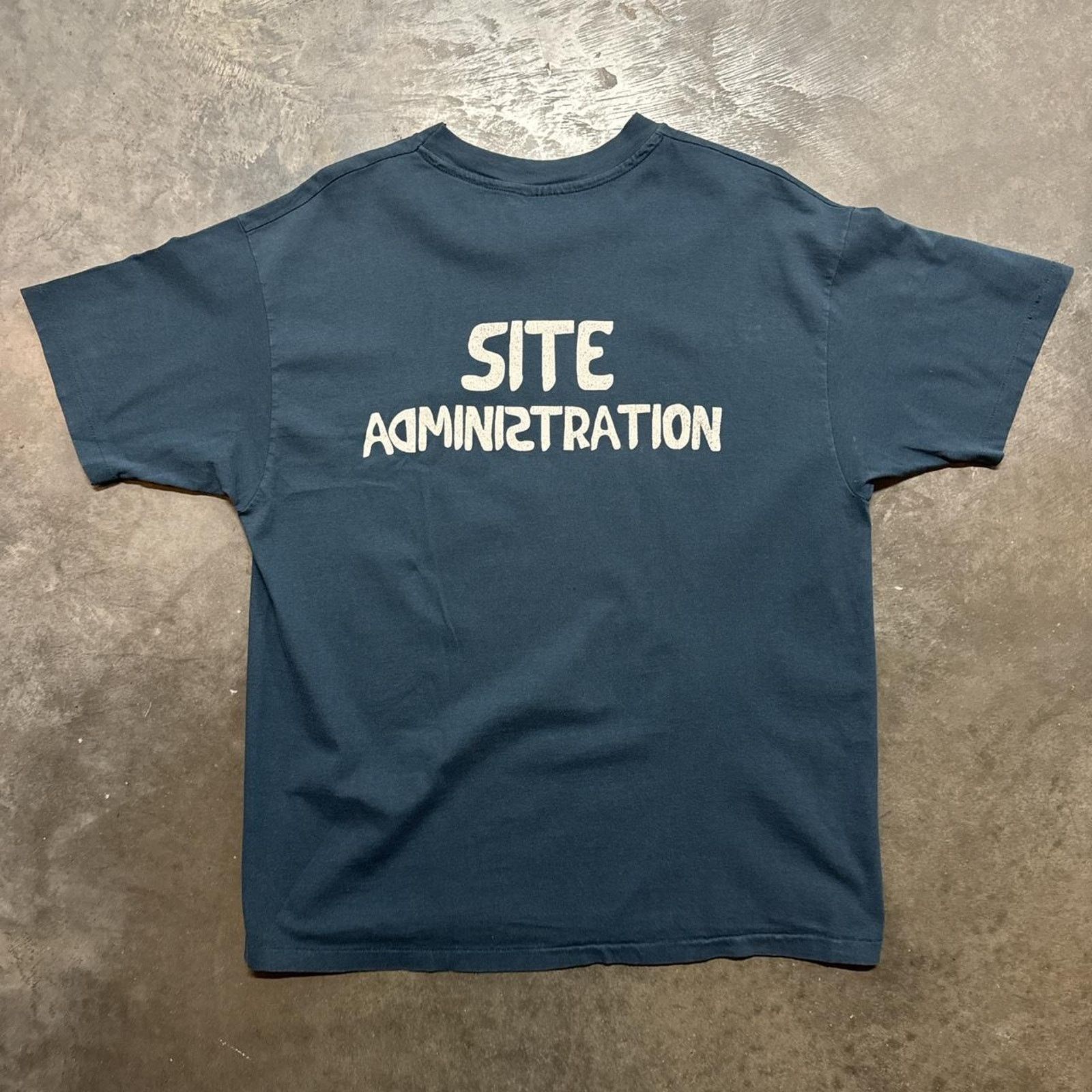 Vintage Woodstock Staff Site Administration Vintage 90s T-shirt Size US XL / EU 56 / 4 - 5 Thumbnail