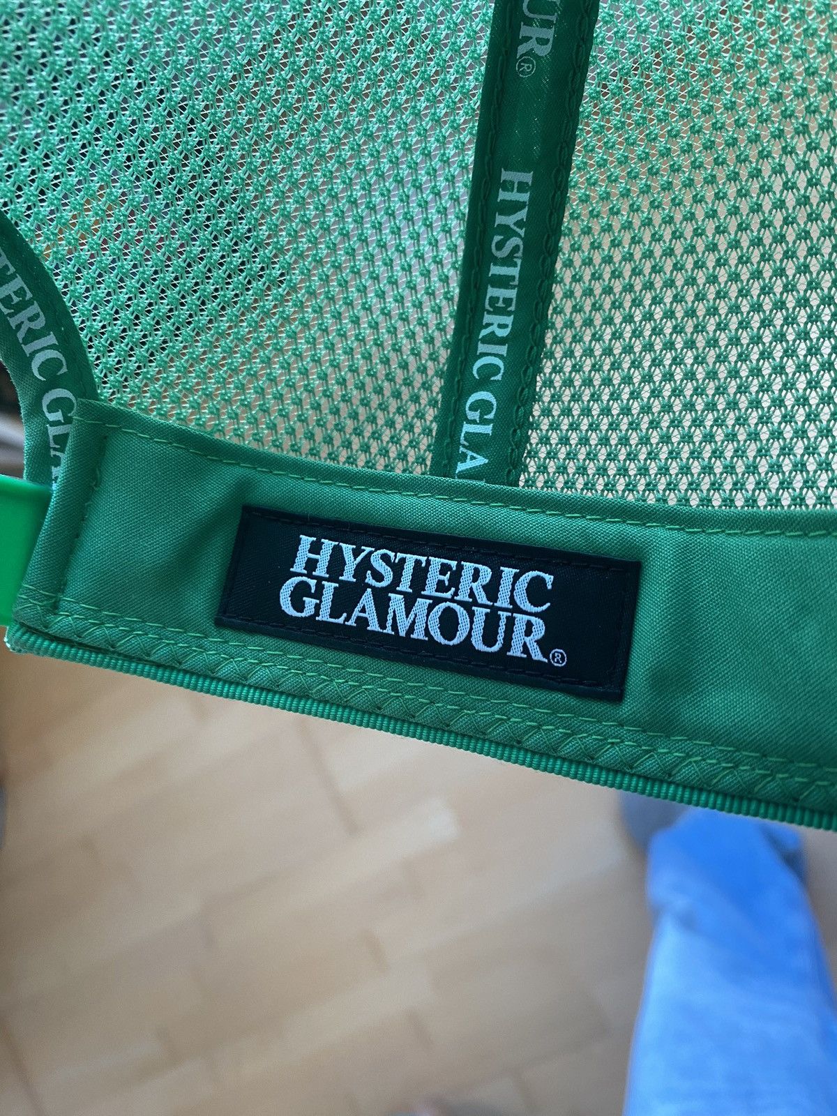 Hysteric Glamour Hysteric Glamour Green Trucker Hat Size ONE SIZE - 4 Thumbnail