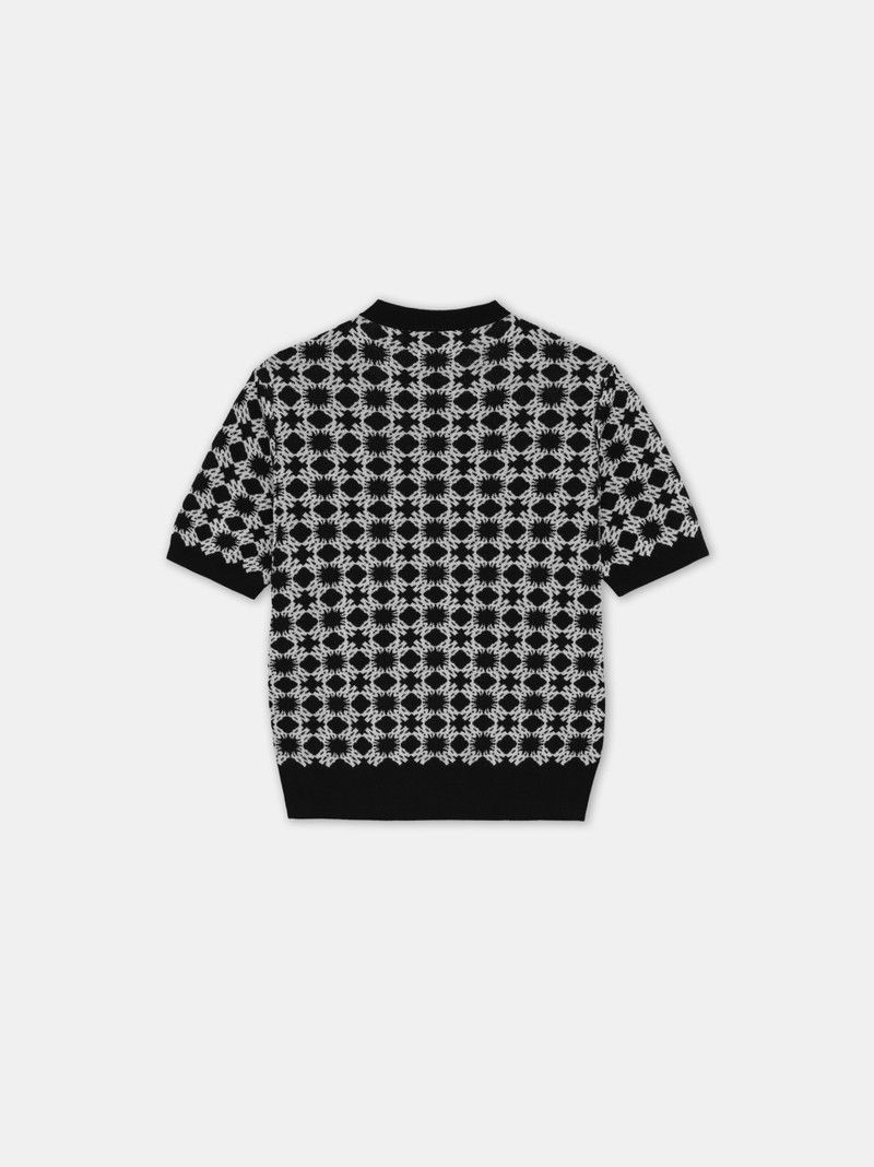 Amiri o1s1wg110126 MA Quad T-Shirt in Black/White Size XL / US 12-14 / IT 48-50 - 2 Thumbnail