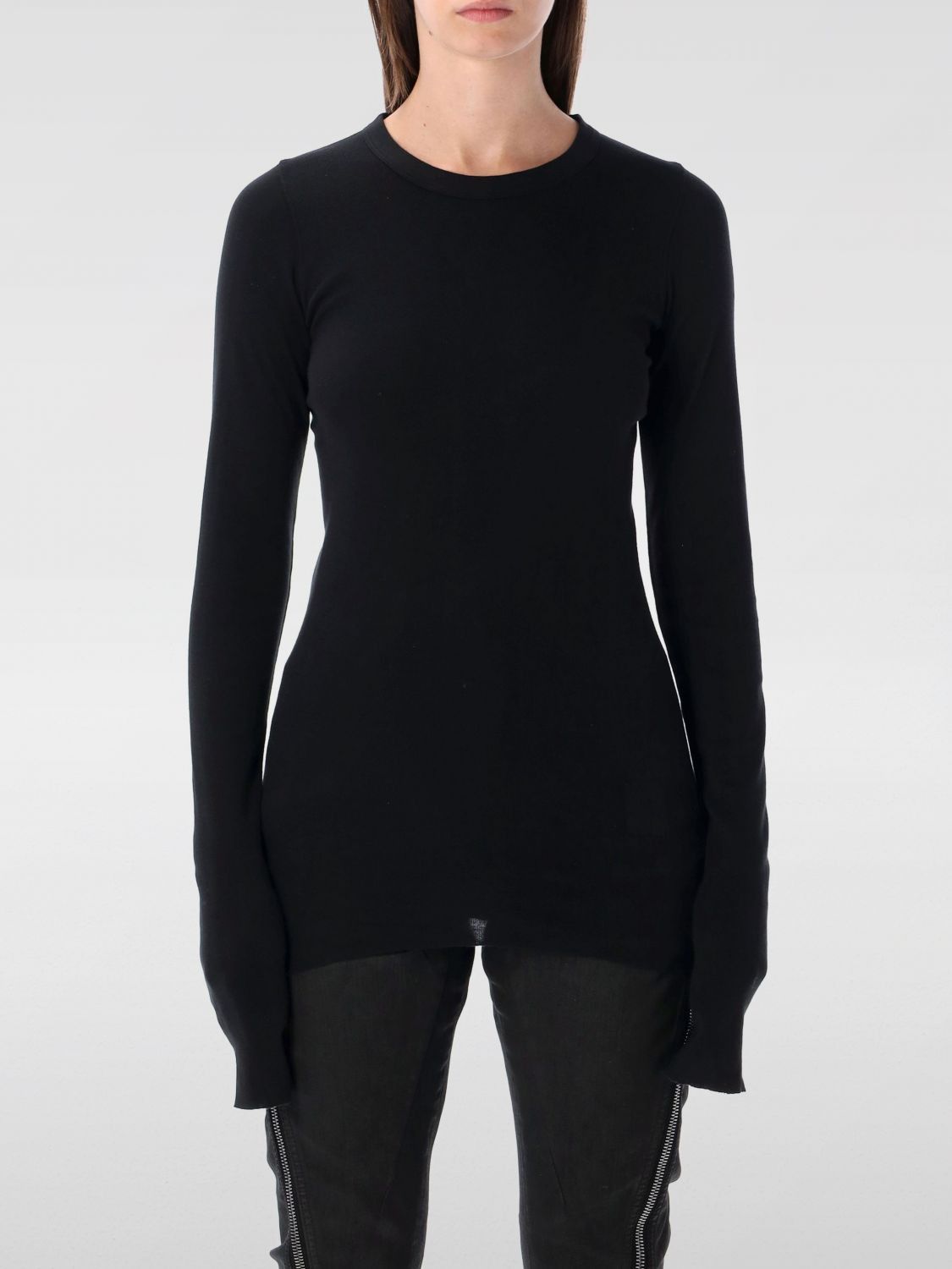 Rick Owens Drkshdw Rick Owens Drkshdw T-Shirt Woman Black Size M / US 6-8 / IT 42-44 - 1 Thumbnail