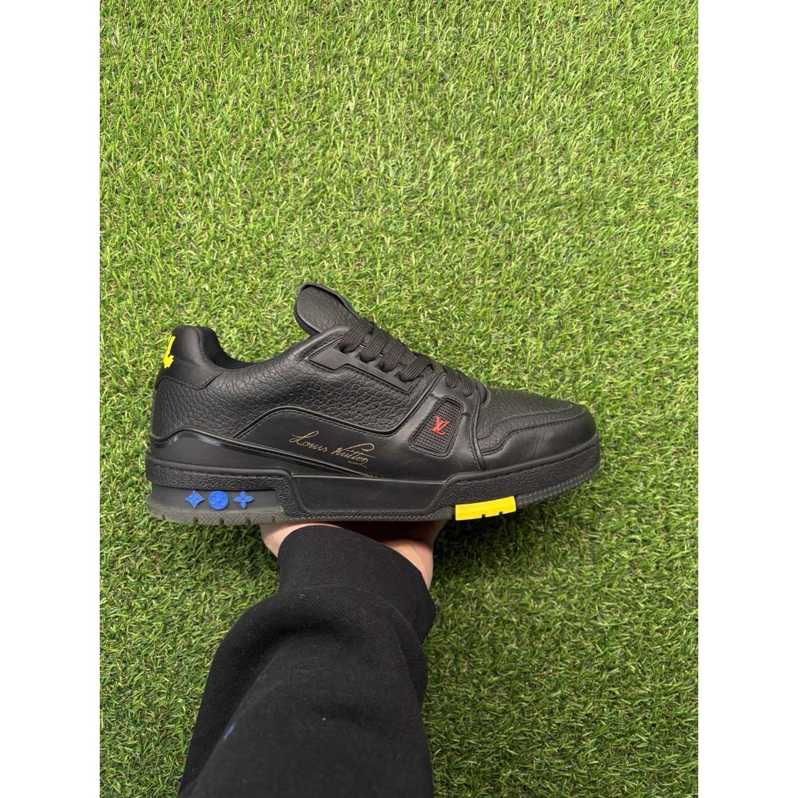Louis Vuitton Louis Vuitton Trainer ' Black ' | GREAT COND! Size US 8 / EU 41 - 2 Thumbnail