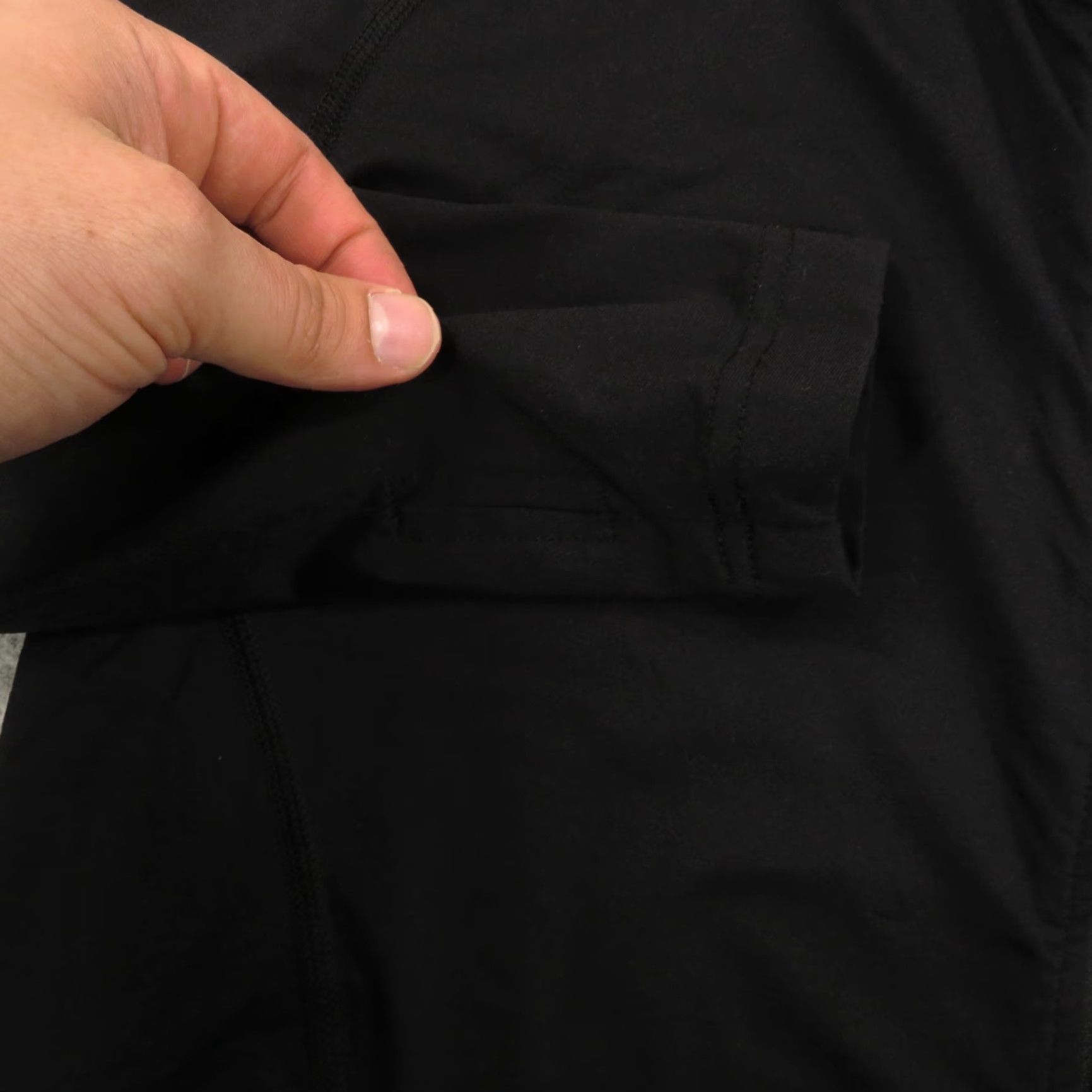 HYDROGEN Hydrogen Tennis Top Women XL Black Full Zip Up Compresion Long Sleeve Shirt Golf Size XL / US 12-14 / IT 48-50 - 4 Thumbnail