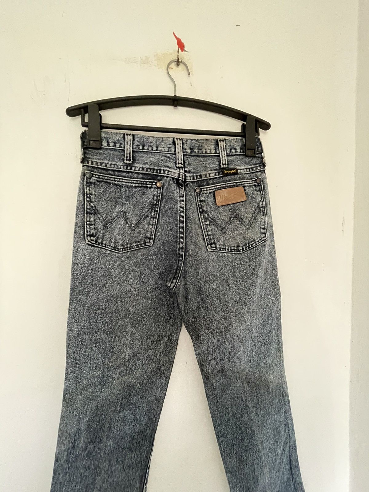 Vintage VINTAGE WRANGLER 90s ACID WASH MADE IN USA Size US 29 - 5 Thumbnail