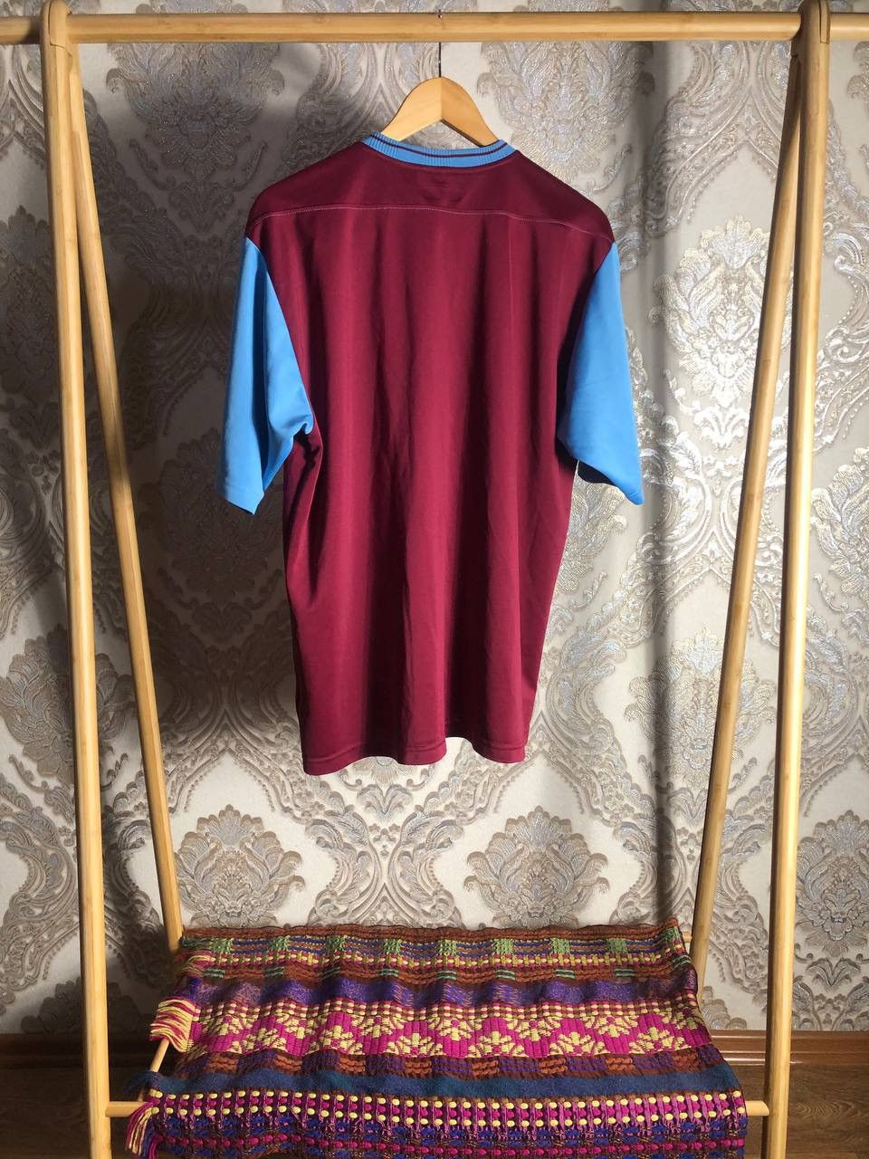 Reebok × Vintage VERY RARE REEBOK FC WEST HAM UNITED ENGLAND SOCCER JERSEY Size US XL / EU 56 / 4 - 9 Thumbnail