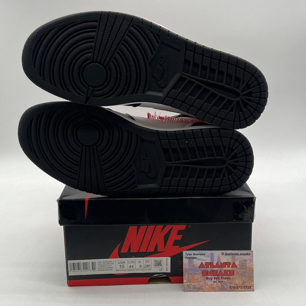 Nike Air Jordan 1 high defiant Size US 10 / EU 43 - 8 Thumbnail
