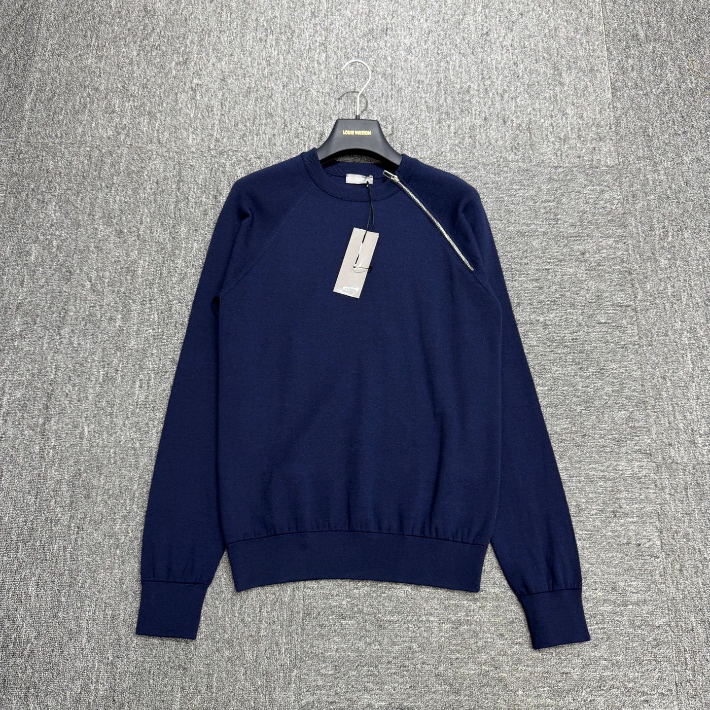 Dior Dior Diagonal Zip Wool Knit Sweater XS NEW Size US XS / EU 42 / 0 - 1 Thumbnail