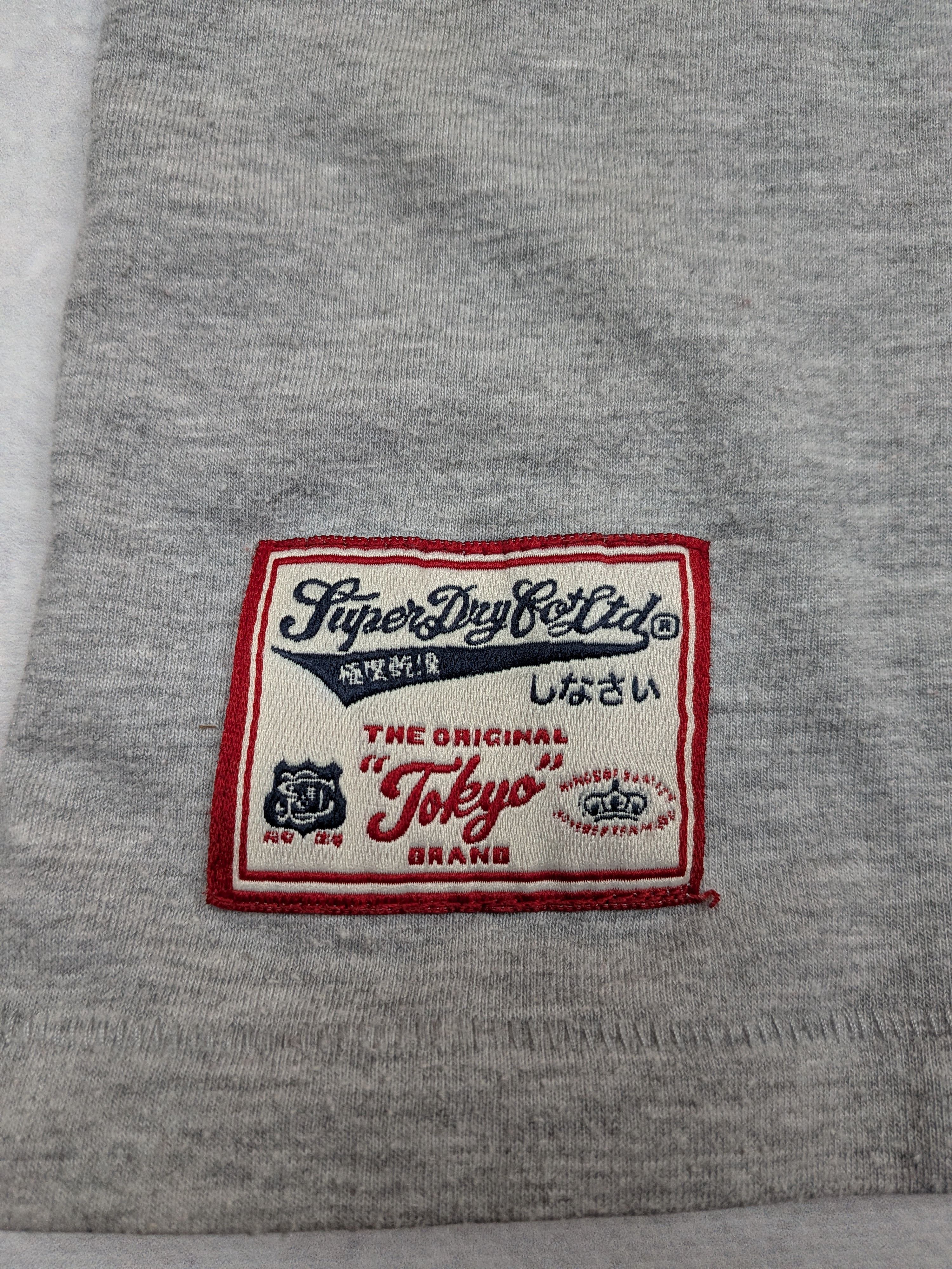 Superdry Superdry Lean Eagle Vintage Grey Graphic T-Shirt Size M / L Size US L / EU 52-54 / 3 - 7 Thumbnail