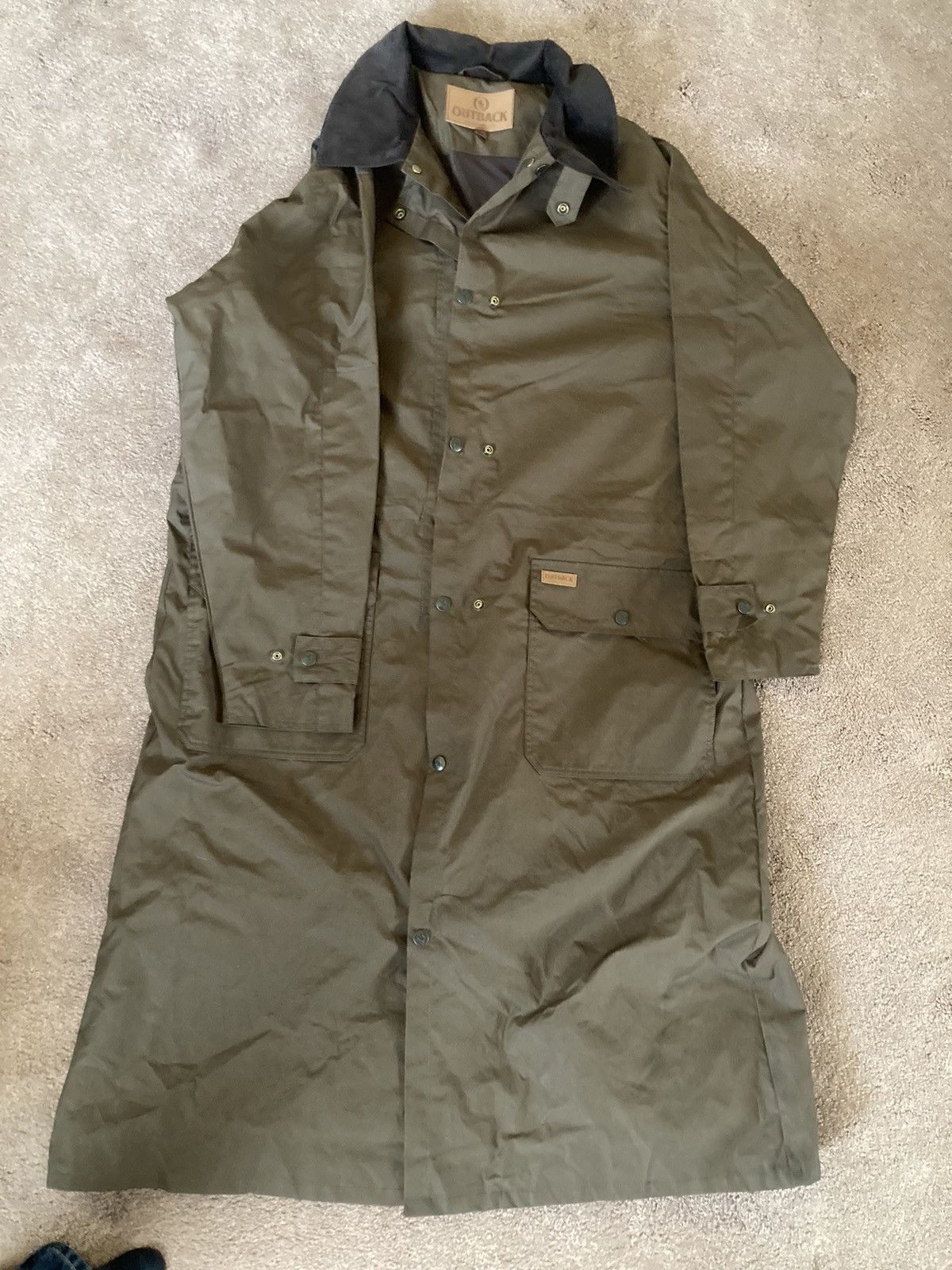 New Zealand Outback Outback Trading Co. Low Rider Duster Jacket Size US L / EU 52-54 / 3 - 6 Thumbnail